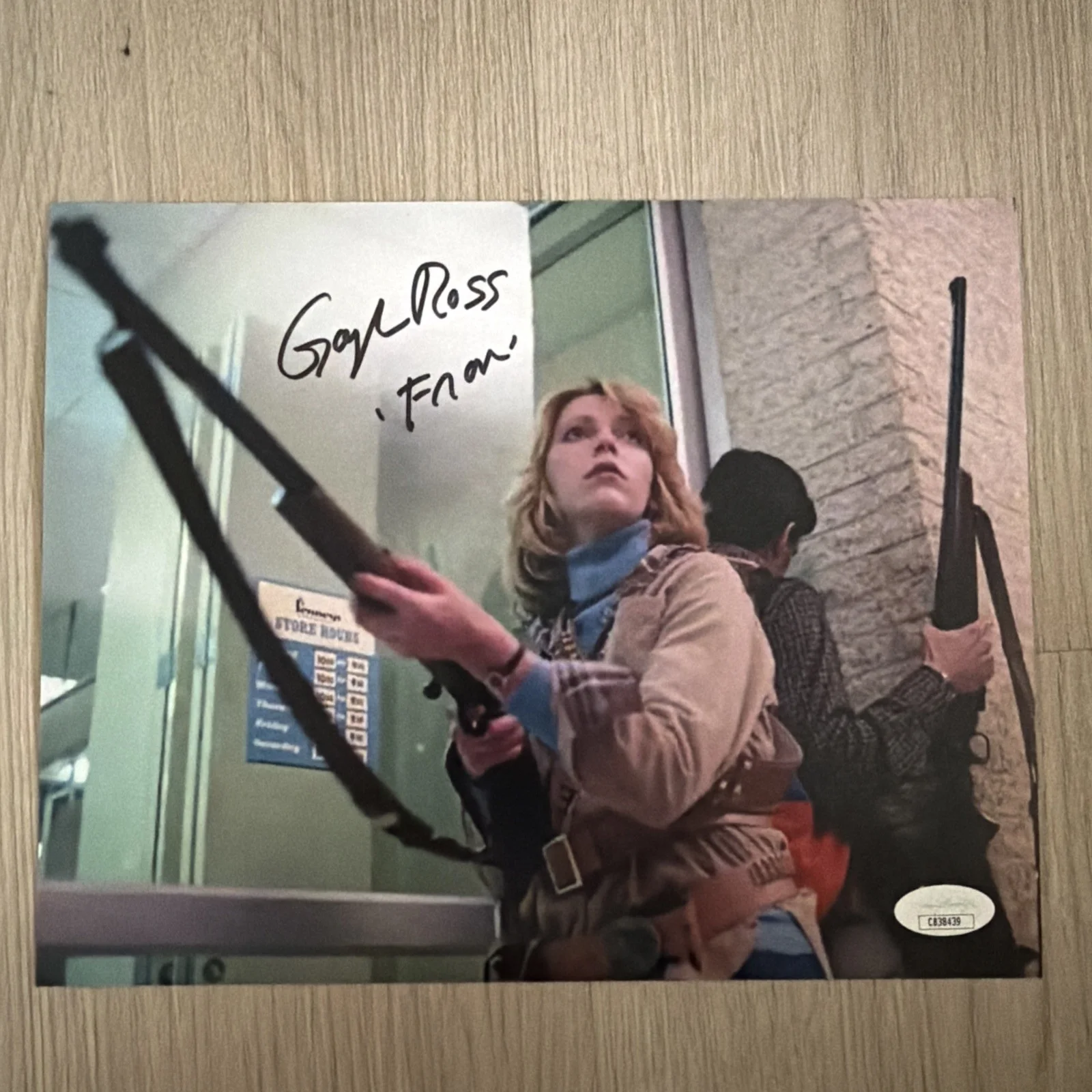 Dawn Of The Dead signed 8x10 photo Gaylen Ross JSA Authenticated Autograph, изображение 2