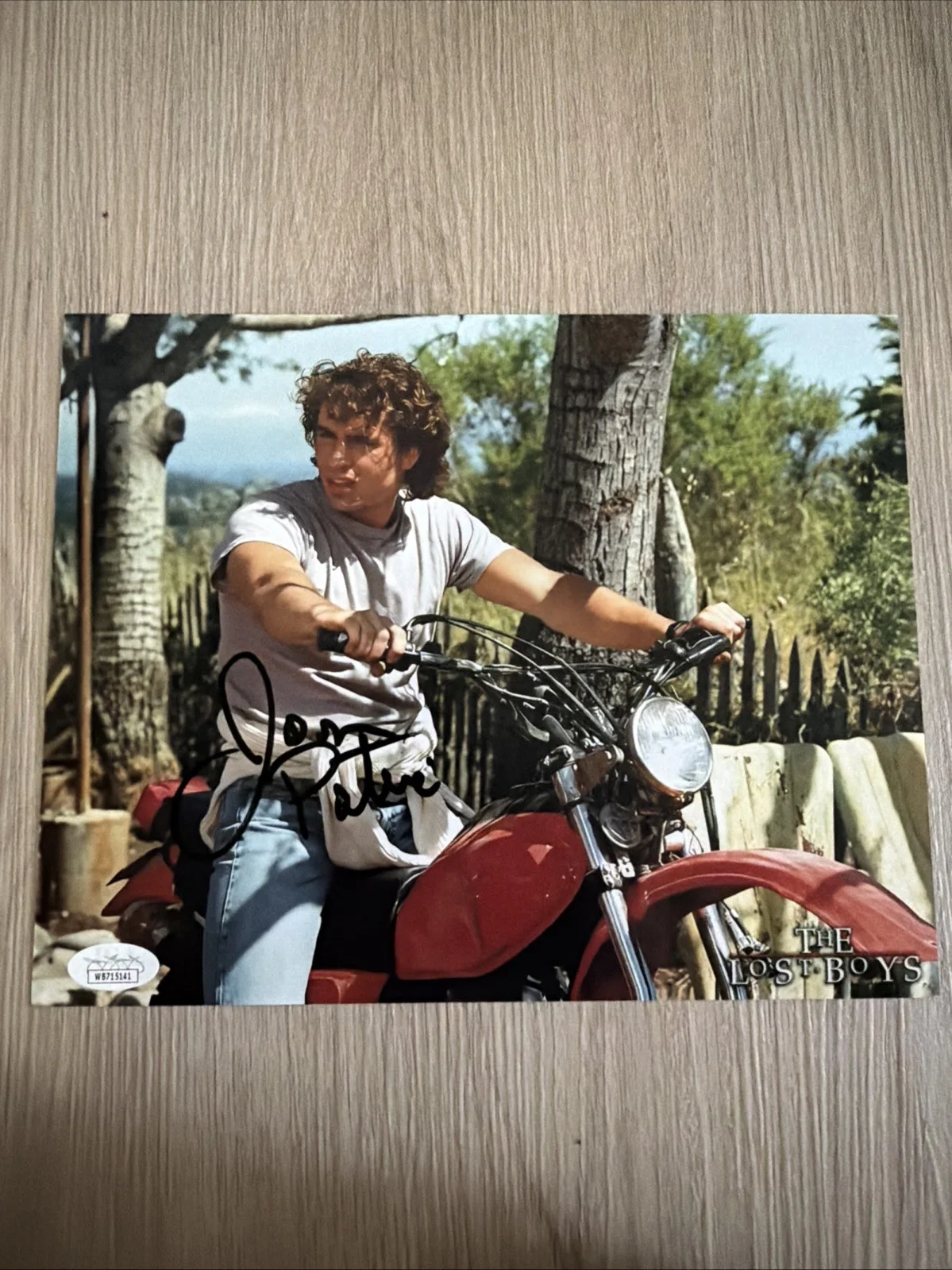 Jason Patric signed The Lost Boys 8x10 JSA Authenticated, image 2