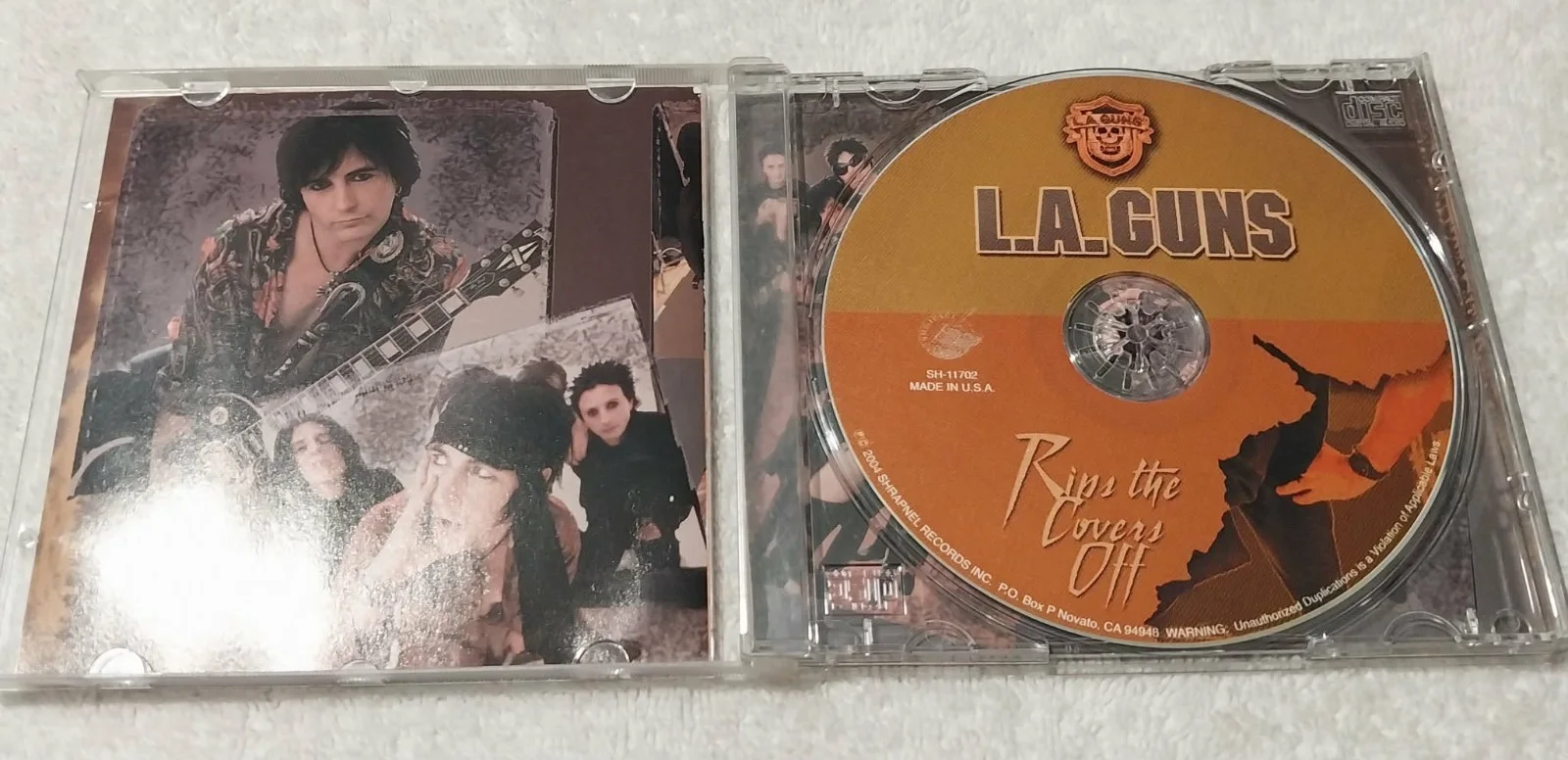 L.A. Guns Rips the Covers Off Signed Original CD & Booklet, image 2