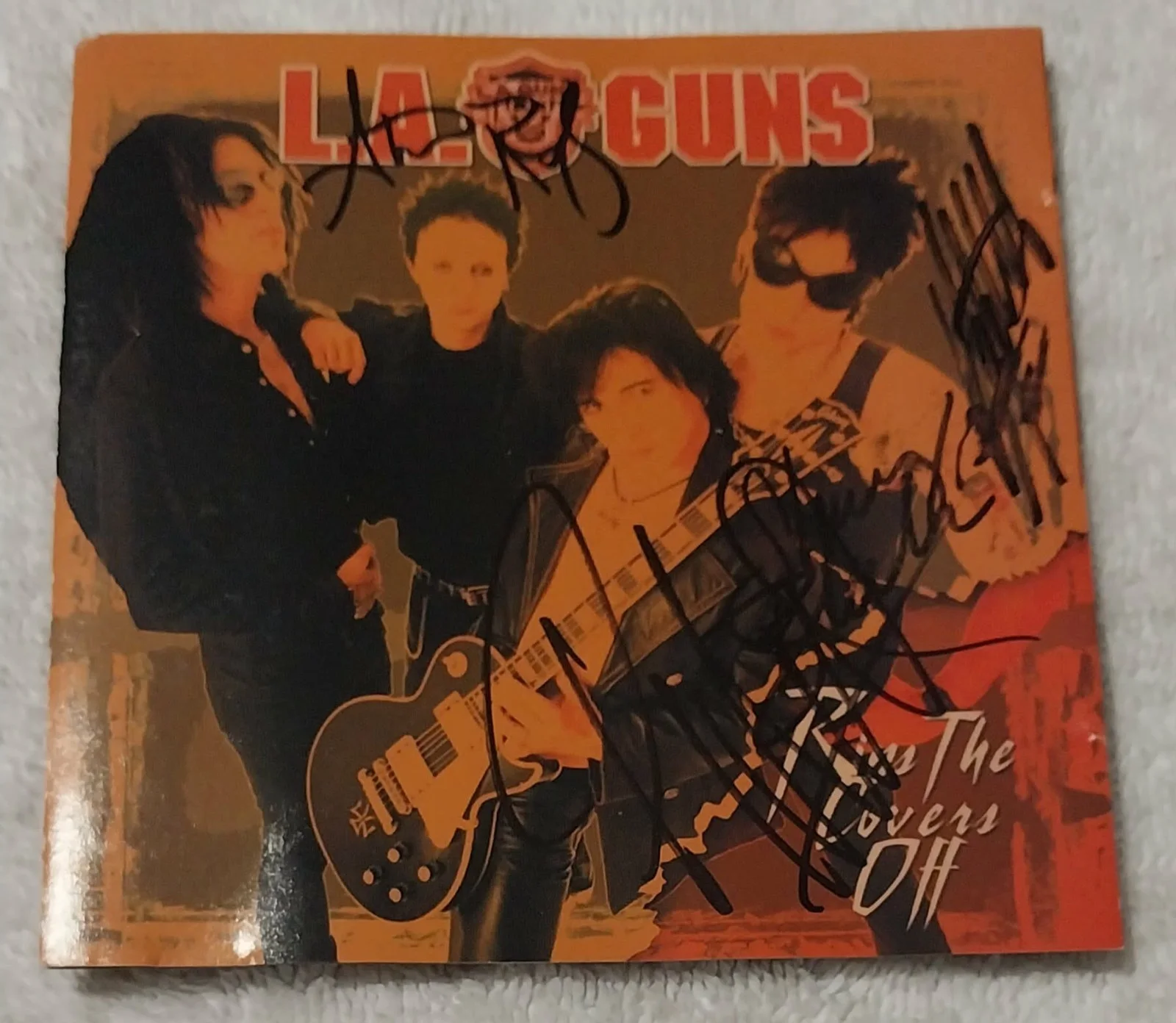 L.A. Guns Rips the Covers Off Signed Original CD & Booklet, image 5