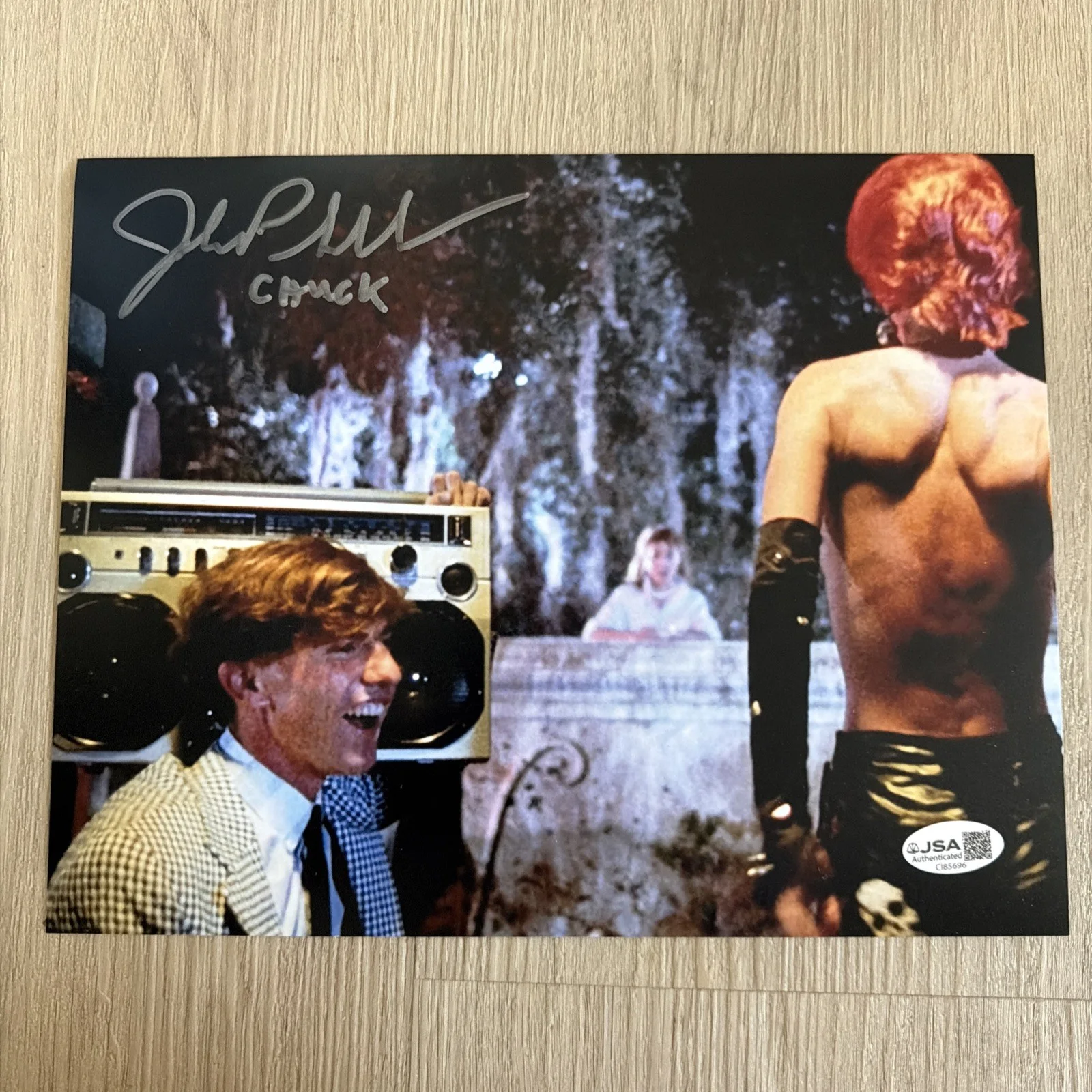 John Philbin signed Return Of The Living Dead 8x10 JSA Authenticated Autograph, image 2
