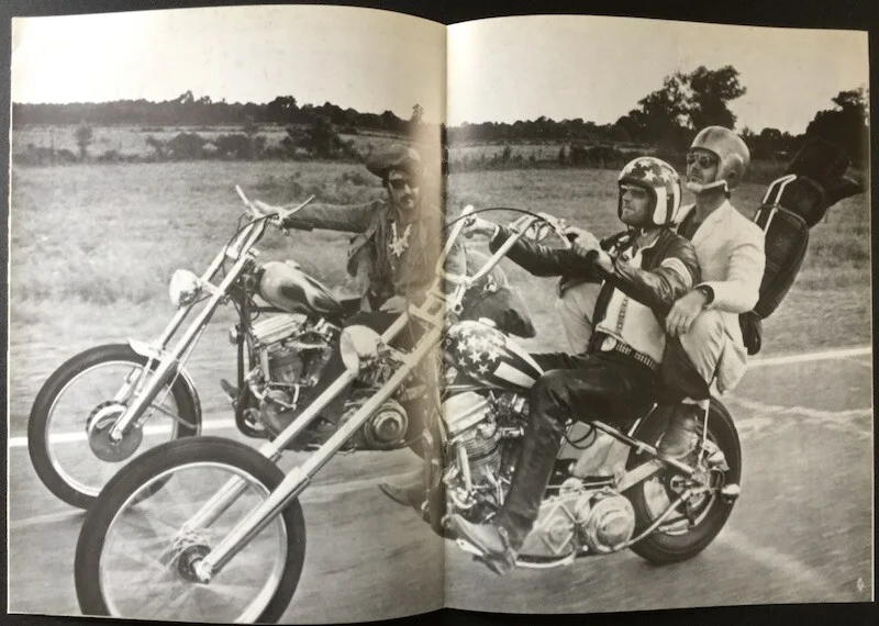 EASY RIDER ORIGINAL JAPANESE JAPAN MOVIE PROGRAMME DENNIS HOPPER PETER FONDA, изображение 3