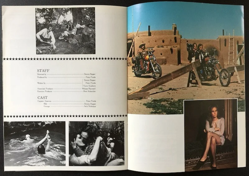 EASY RIDER ORIGINAL JAPANESE JAPAN MOVIE PROGRAMME DENNIS HOPPER PETER FONDA, изображение 4