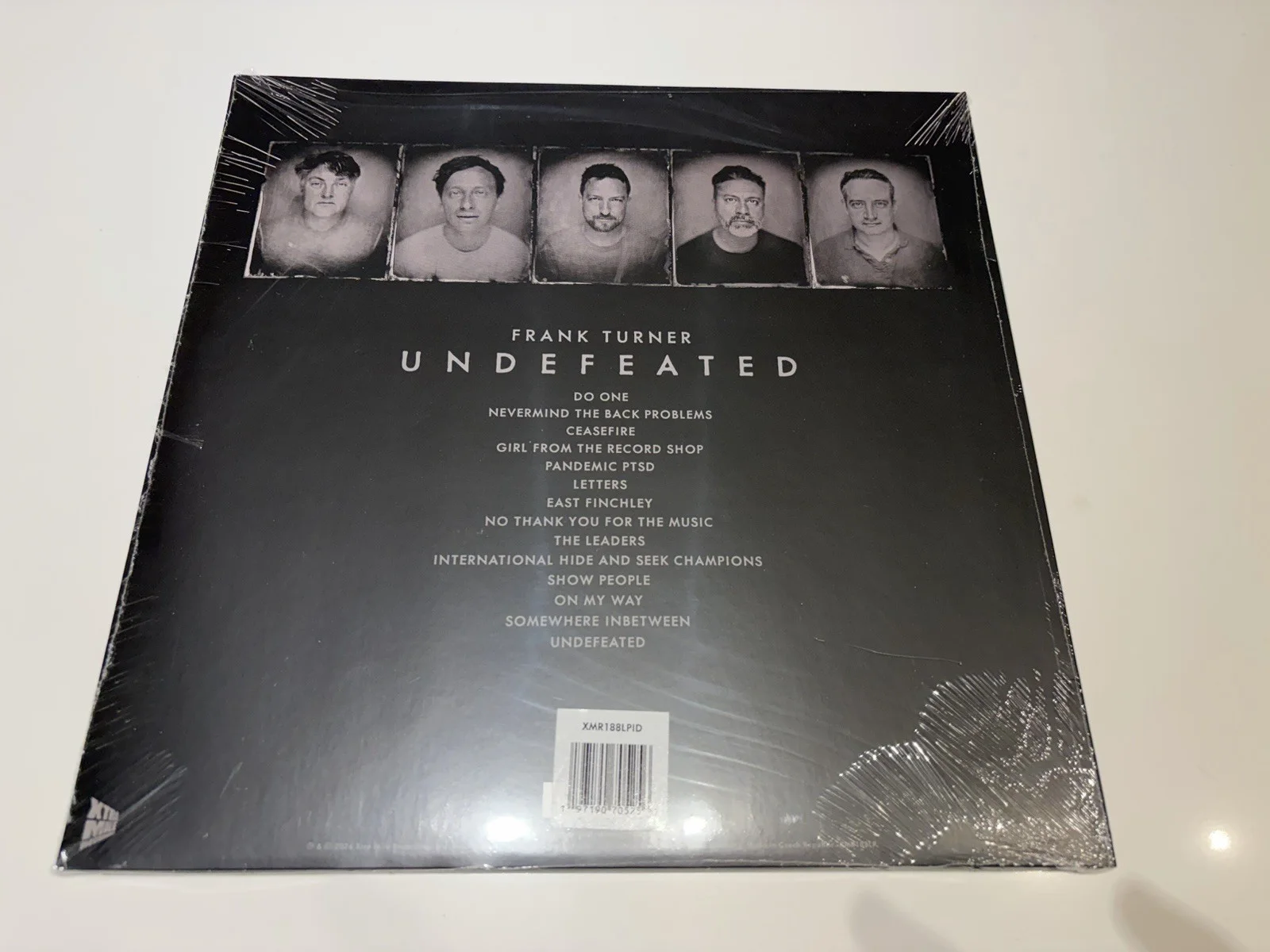 Signed | Frank Turner - Undefeated - Purple Vinyl, image 2