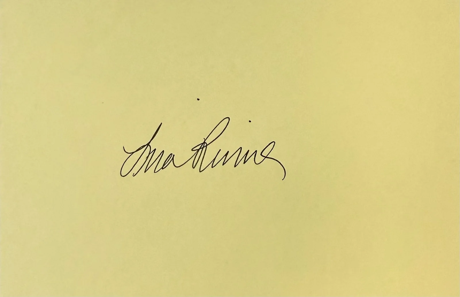 Lisa Rinna — LISA RINNA Signed Autographed 4"x 6" INDEX CARD Days of Our Lives MELROSE PLACE, изображение 3