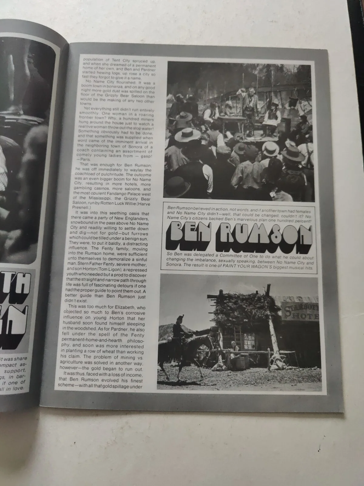 Paint Your Wagon Booklet Peter Max Souvenir booklet, image 4