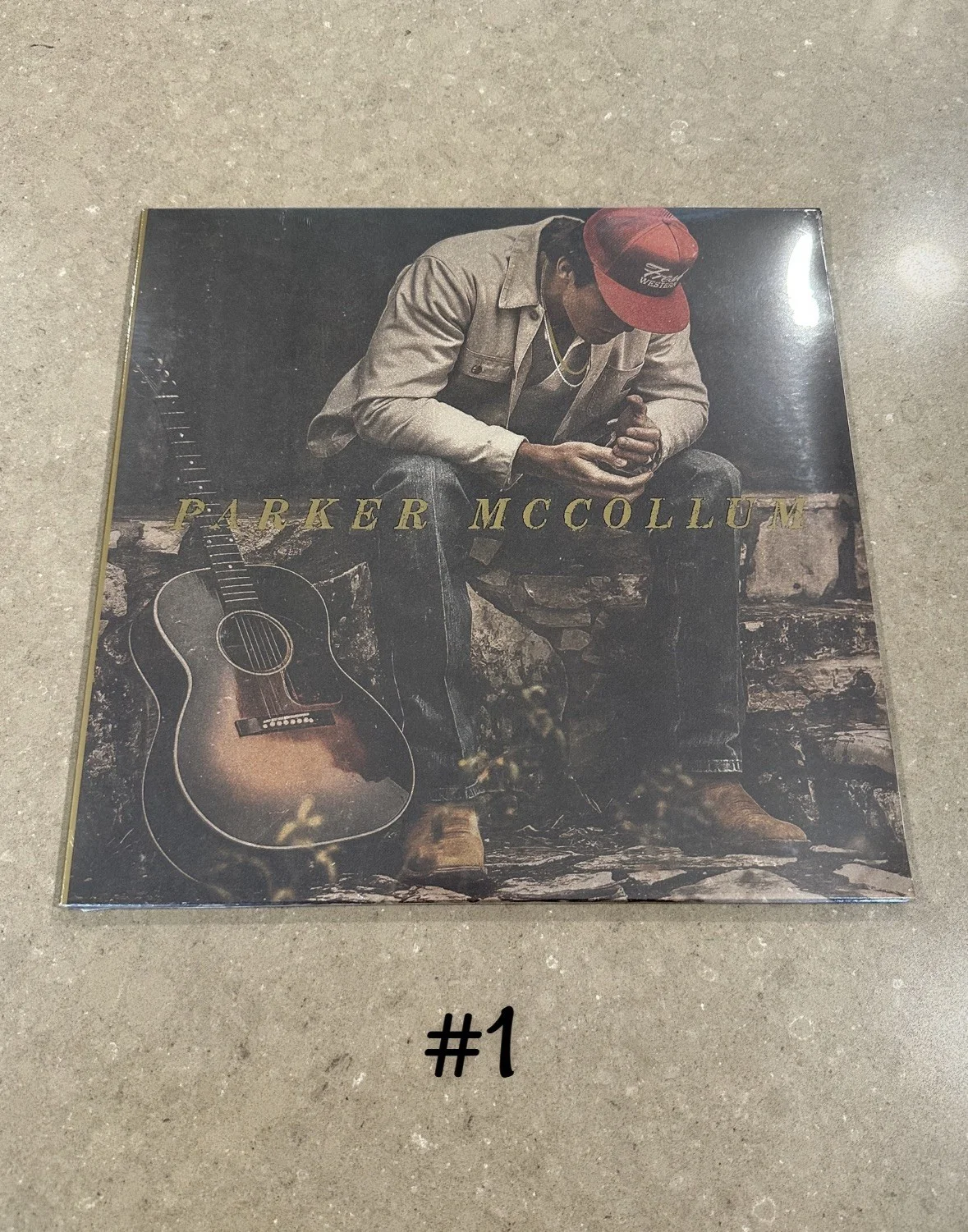 Parker McCullum-SIGNED The DELUXE Edition Vinyl-2LP GOLD BLACK ICE-SIGNED POSTER, изображение 2