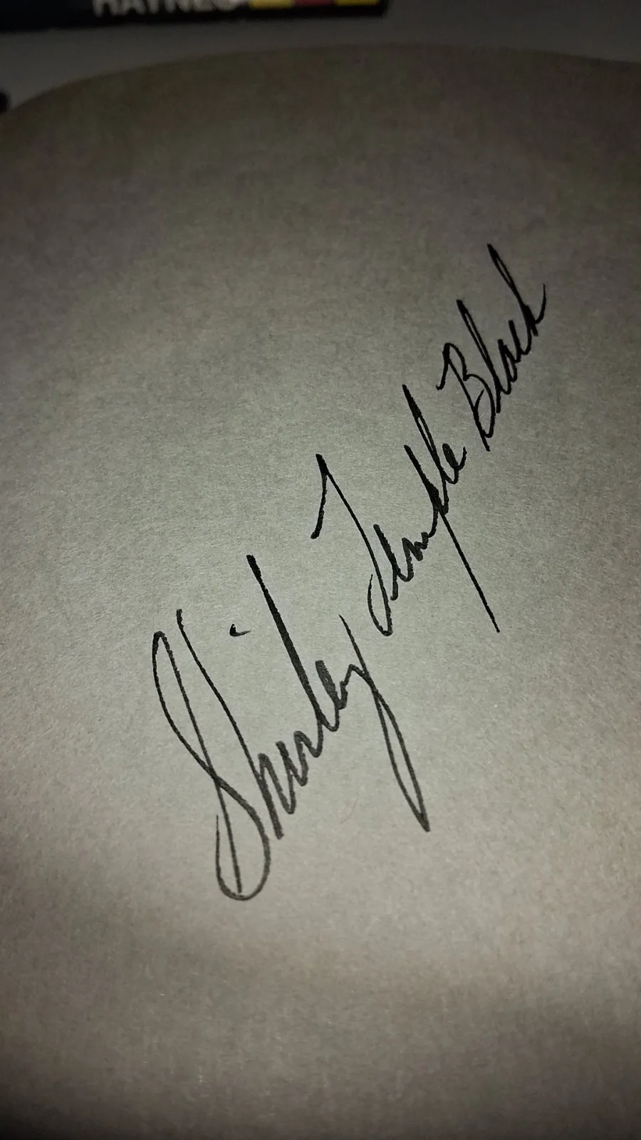 Shirley Temple Black — Shirley Temple Black Autographed Child Star Hardcover Autobiography, изображение 3