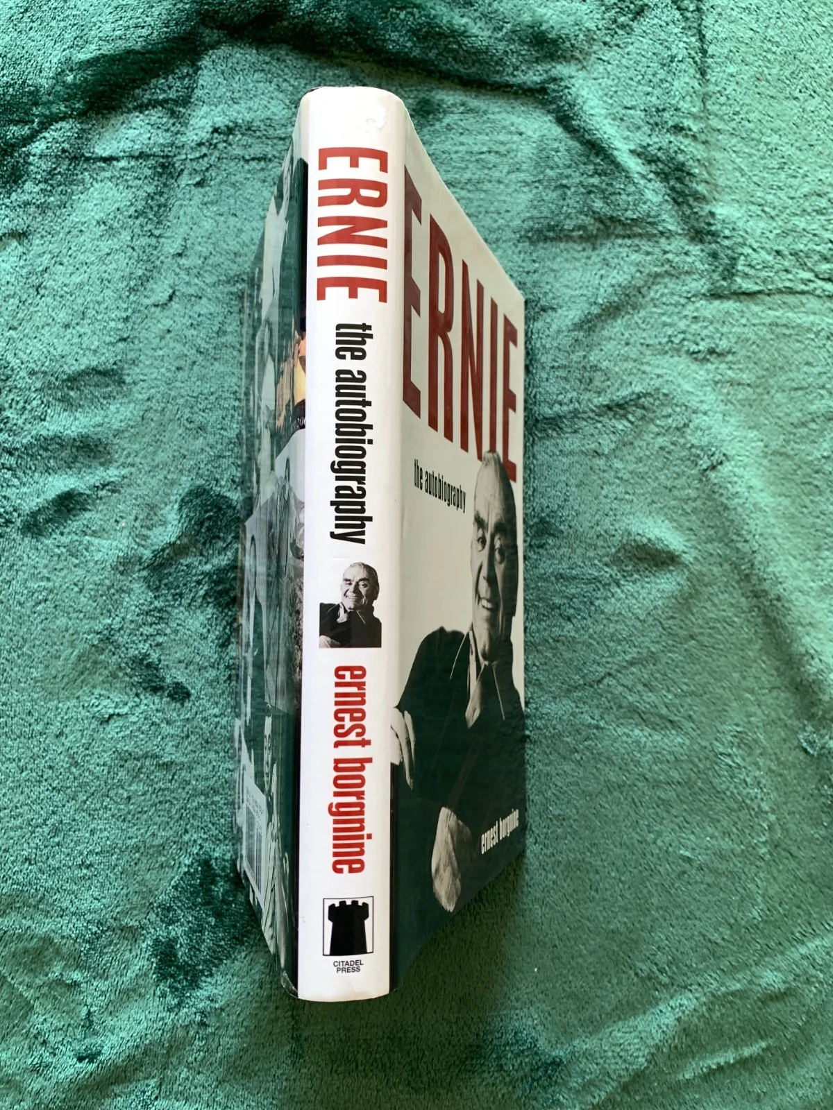 Ernest Borgnine — Ernest Borgnine signed book Ernie + extras from book signing event 1st/1st HC/DJ, изображение 4
