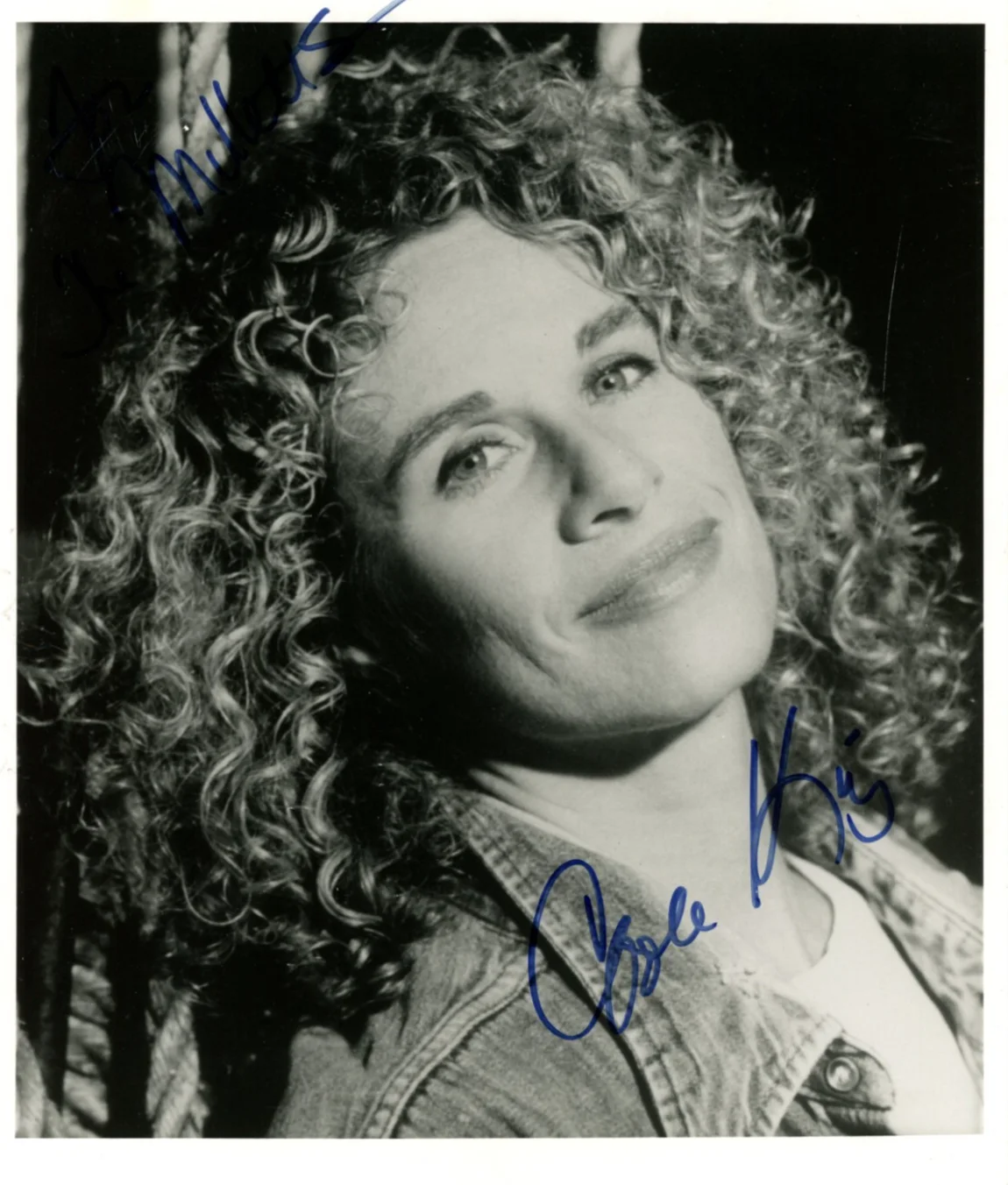 Phyllis Diller — Vintage Signed Celebrity Photo Lot Cybill Shepherd Phyllis Diller Nancy Allen, image 3