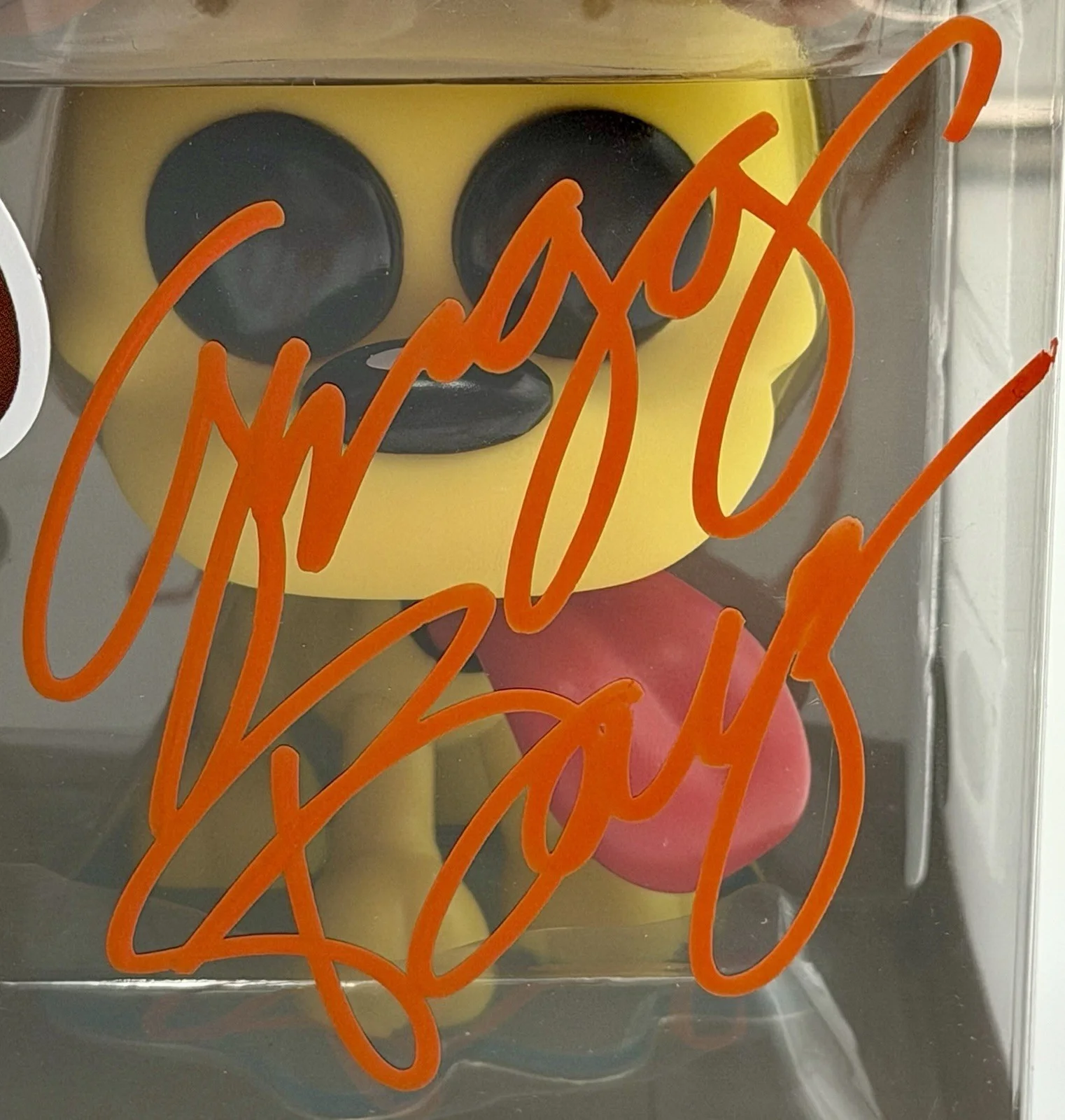 Gregg Berger — Gregg Berger Signed Odie Funko Pop Nickelodeon Garfield #52 PC COA w/protector, image 2