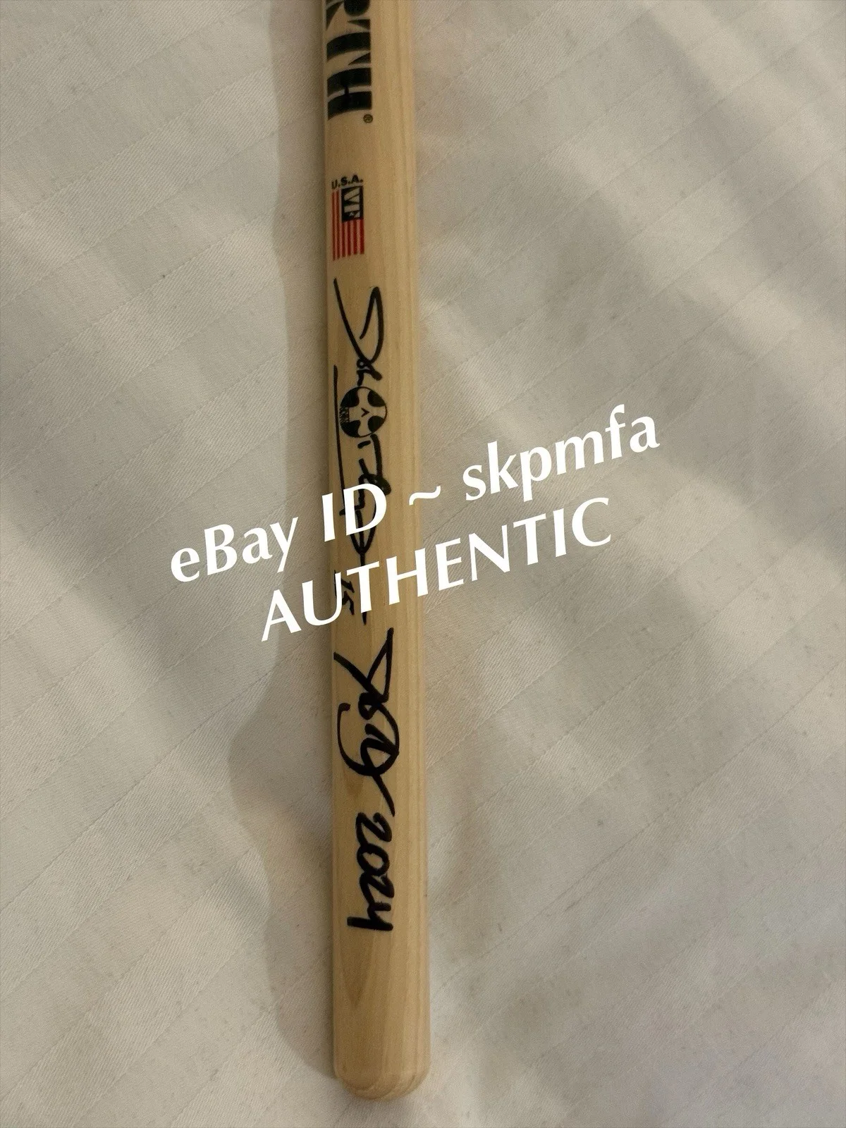 JOHN DOLMAYAN Signed Drumstick 💯 Authentic Merch 🥁SYSTEM OF A DOWN SNW, image 2