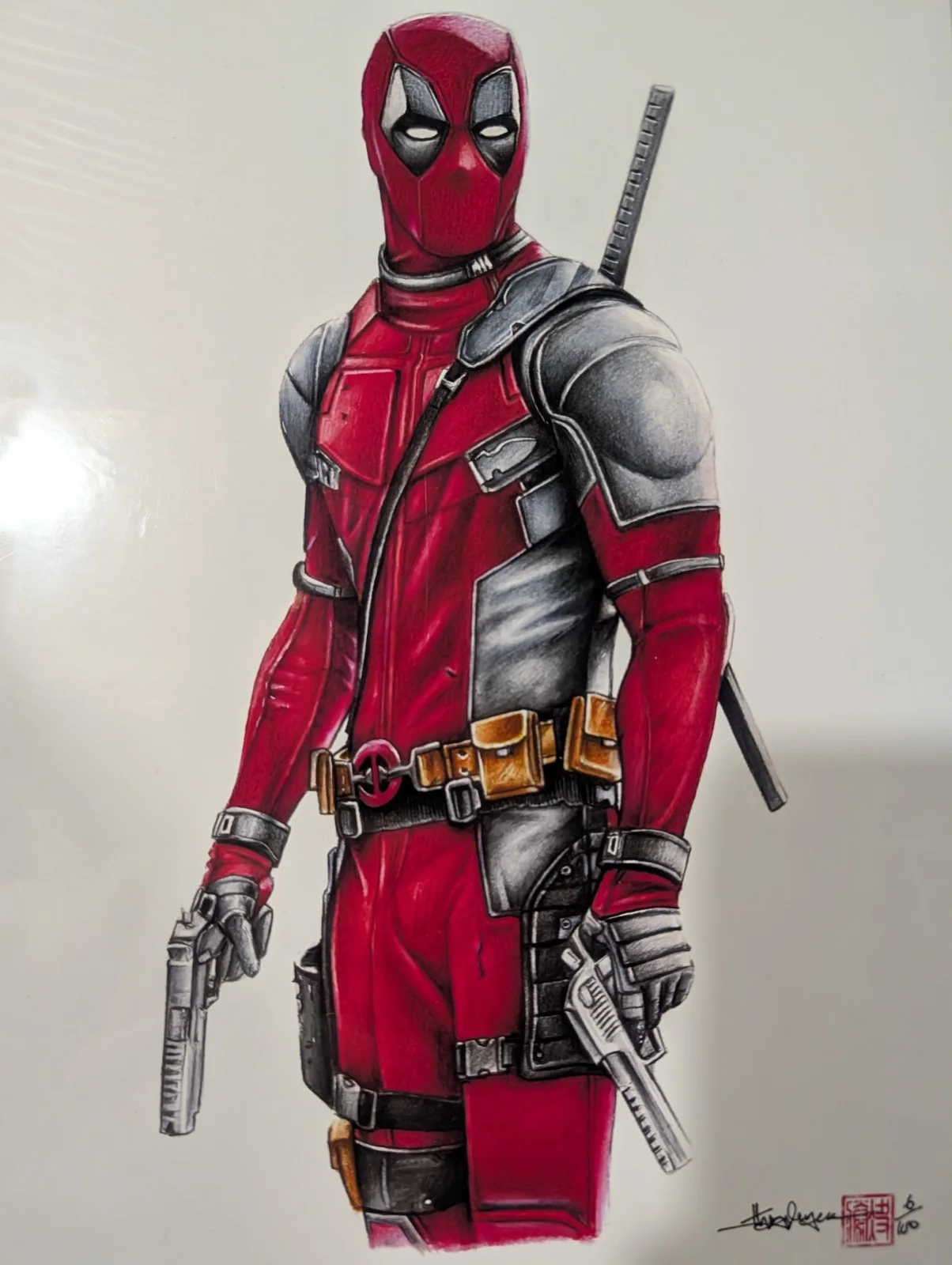THANG NGUYEN — THANG NGUYEN Marvel Comics Deadpool 8x12 Thang Nguyen Lithograph, image 2