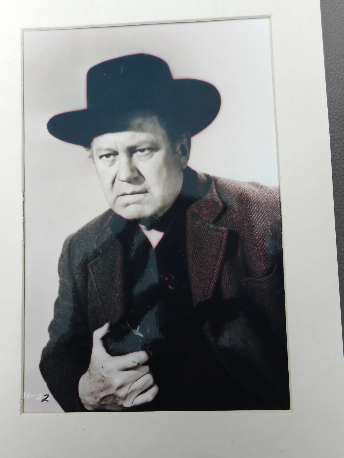 Edgar Buchanan, Mamie Eisenhower — EDGAR BUCHANAN FAMOUS ACTOR AUTOGRAPH W/ PHOTO AND MAMIE EISENHOWER AUTOGRAPH, image 3