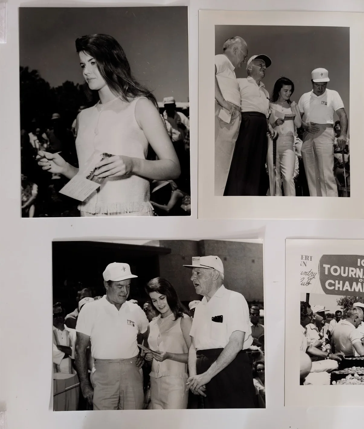 ANN MARGRET Tournament of Champions BOB HOPE LOT OF 5 VINTAGE PHOTOS B&W #V, изображение 3