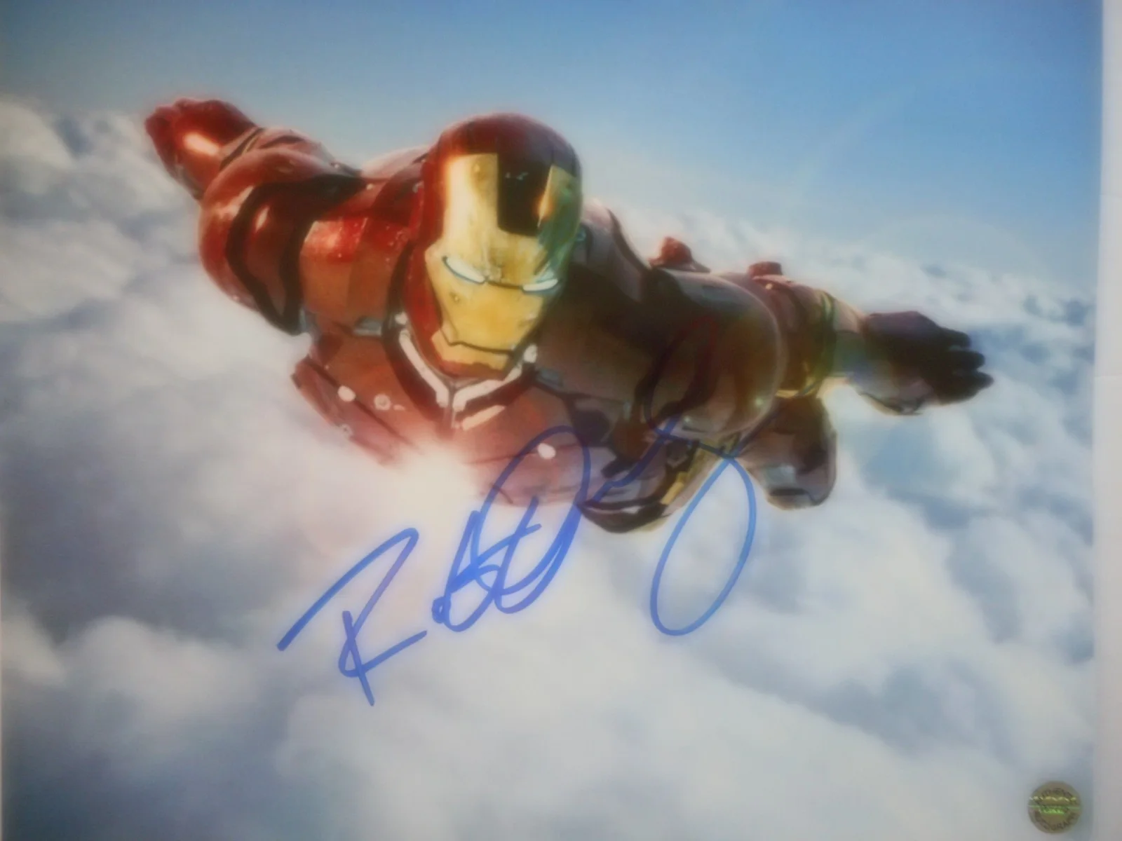 Robert Downey Jr — Robert Downey Jr. signed IRON MAN 1 & 2 Tony Stark 8x10 Photo W/COA & #d Holo, image 3