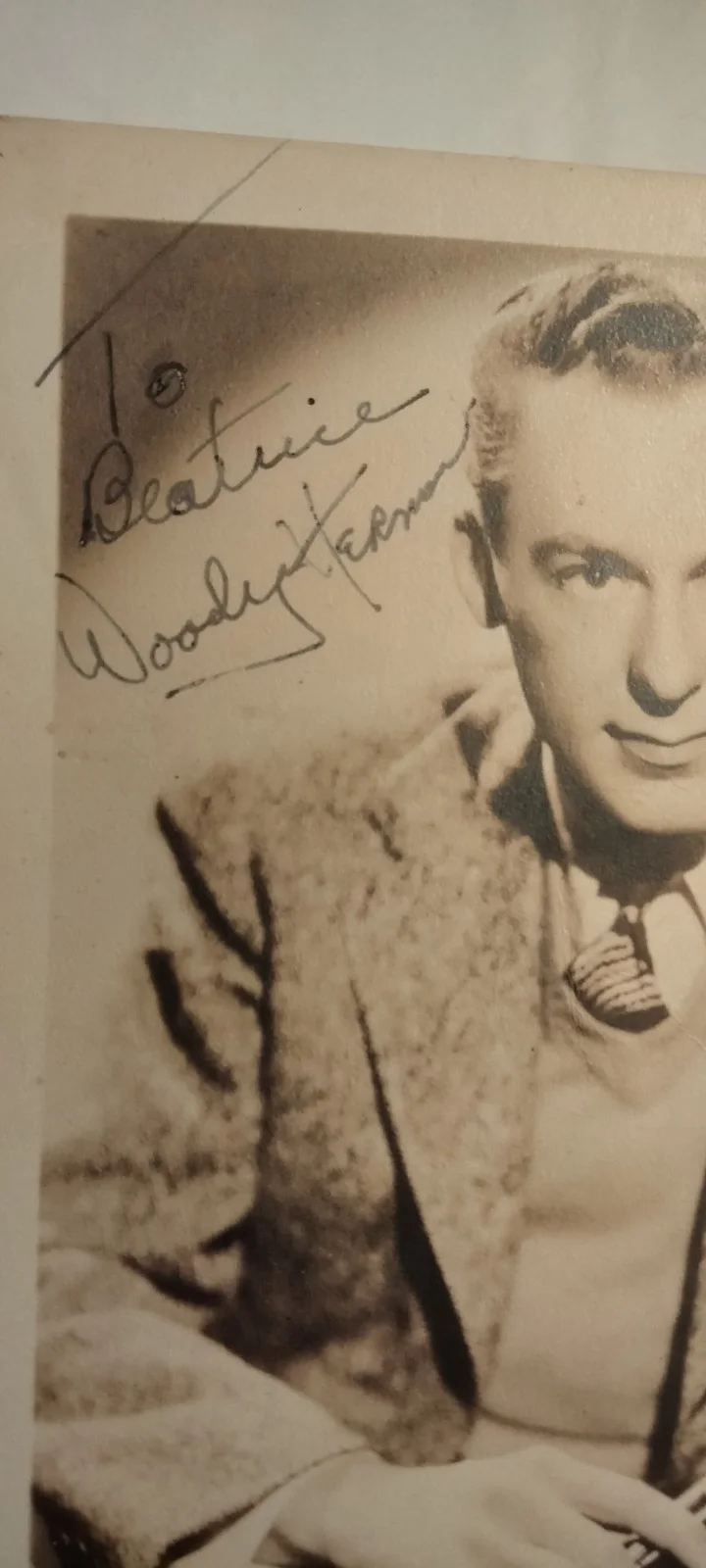 Woody Herman And His Orchestra Signed Photo Autographed, image 2