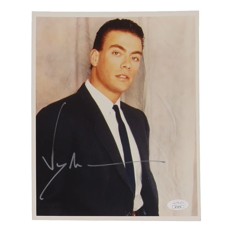 Jean Claude Van Damme — Jean-Claude Van Damme Signed 8x10 Photo JSA Authenticated COA
