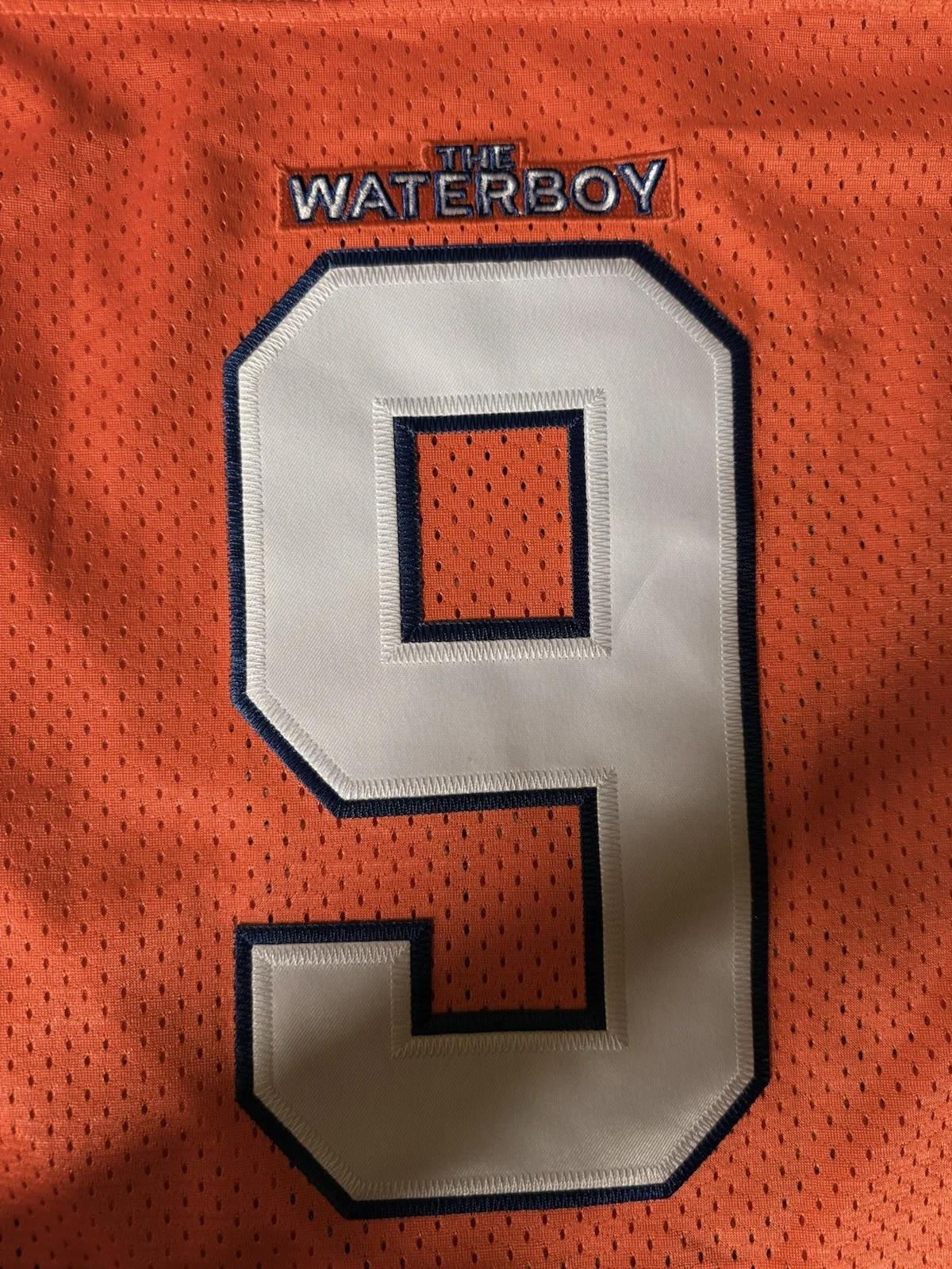Bobby Boucher #9 Bourbon Bowl Orange Movie Replica Jersey The Waterboy, изображение 2