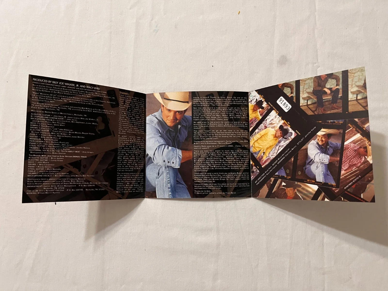 Tracy Byrd signed CD cover autographed - The Truth About Men, image 3