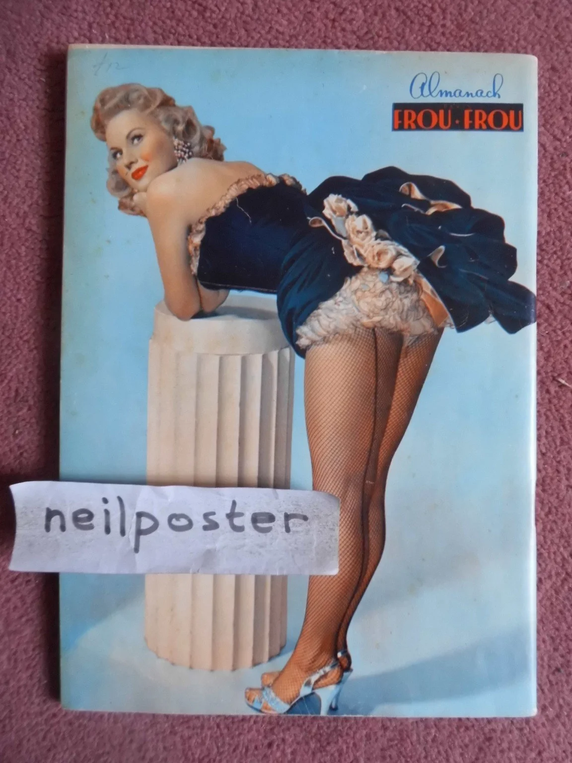 FROU FROU (1955) French mag DIANA DORS COVER, VIRGINIA MAYO, изображение 2