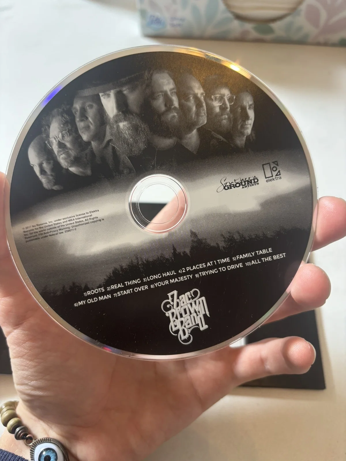 Zac Brown — Zac Brown Signed Autograph Welcome Home CD, image 5