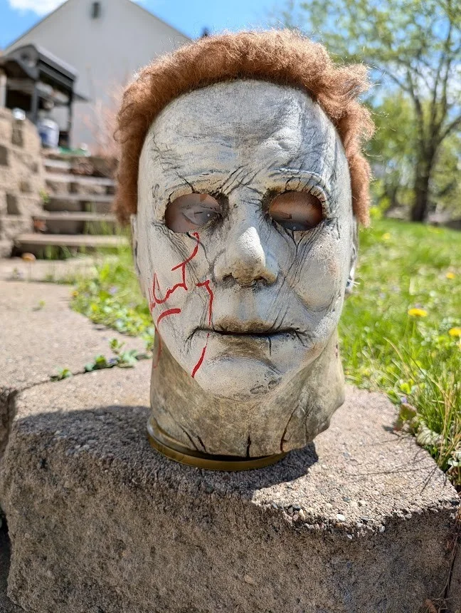 James Jude Courtney — Michael Myers James Jude Courtney Signed Mask, изображение 2