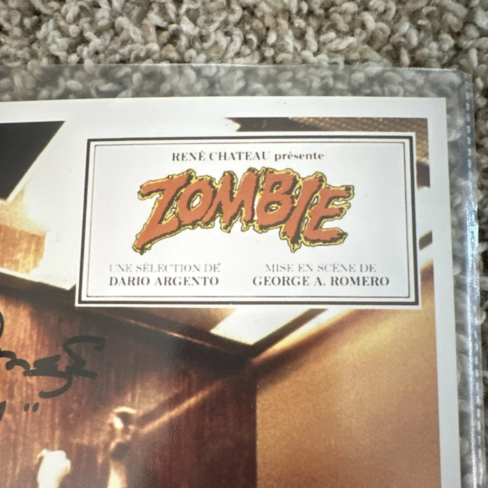 Flyboy — Zombie Original Signed Photo Flyboy Movies Autographed Photograph, изображение 2