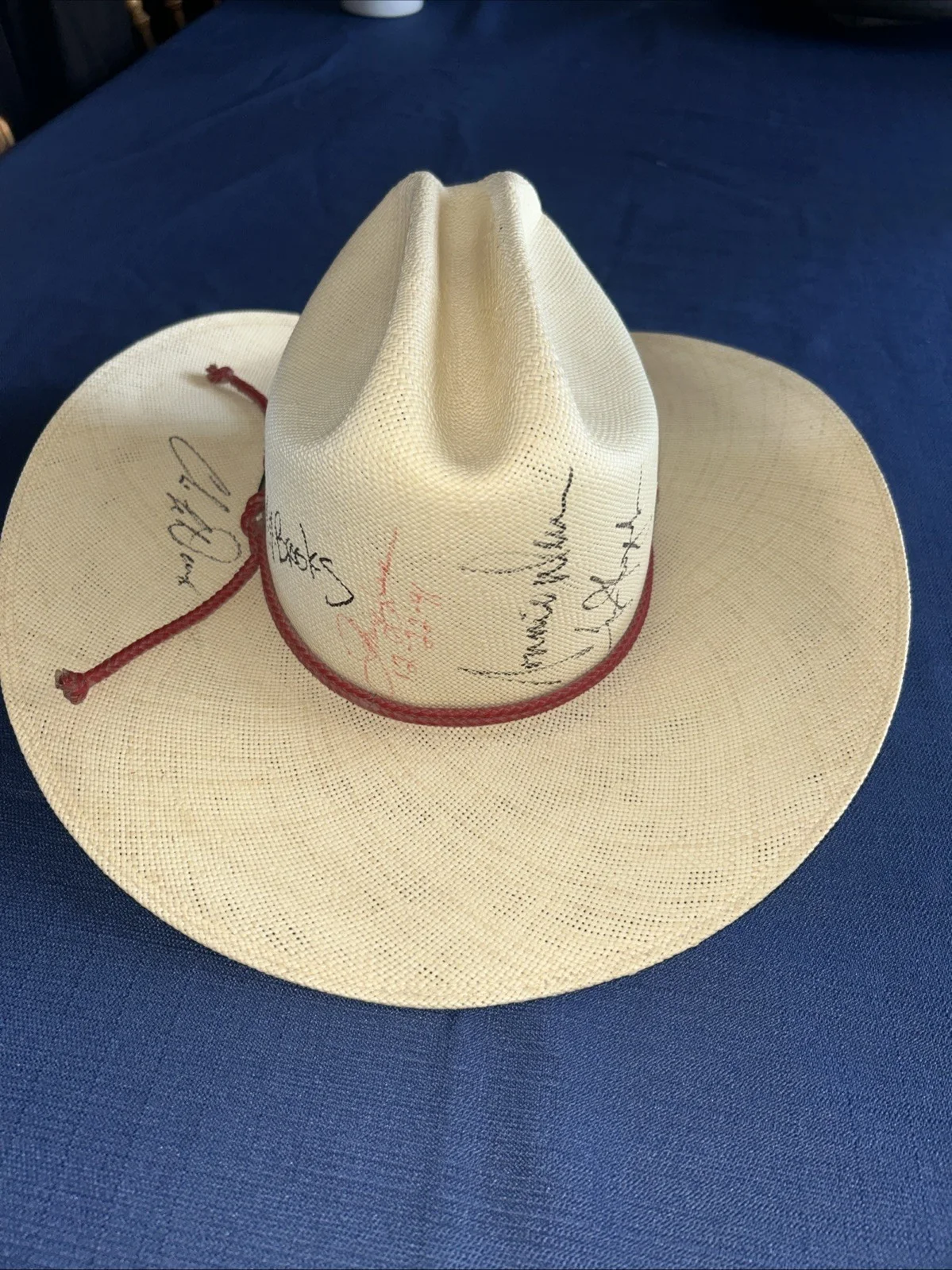 Autographed Resitol Cowboy Hat Brooks & Dunn Band Ballie & The Boys Chris LaDoux, изображение 3