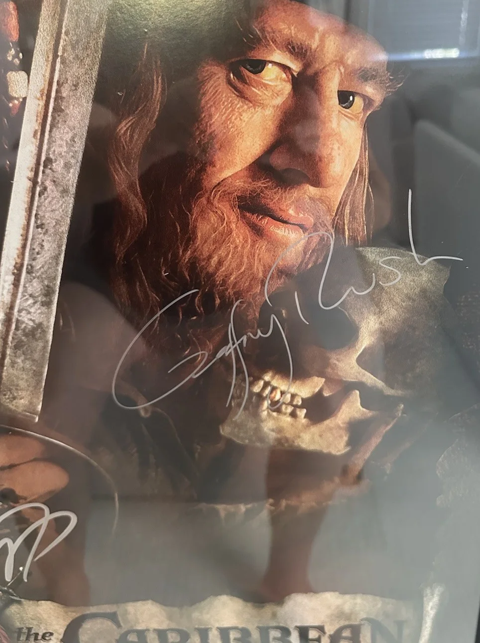 Johhny Depp, Cast — Pirates “Curse of the Black Pearl” 27x40” Poster Signed Deep, Bloom + Cast COA, изображение 3