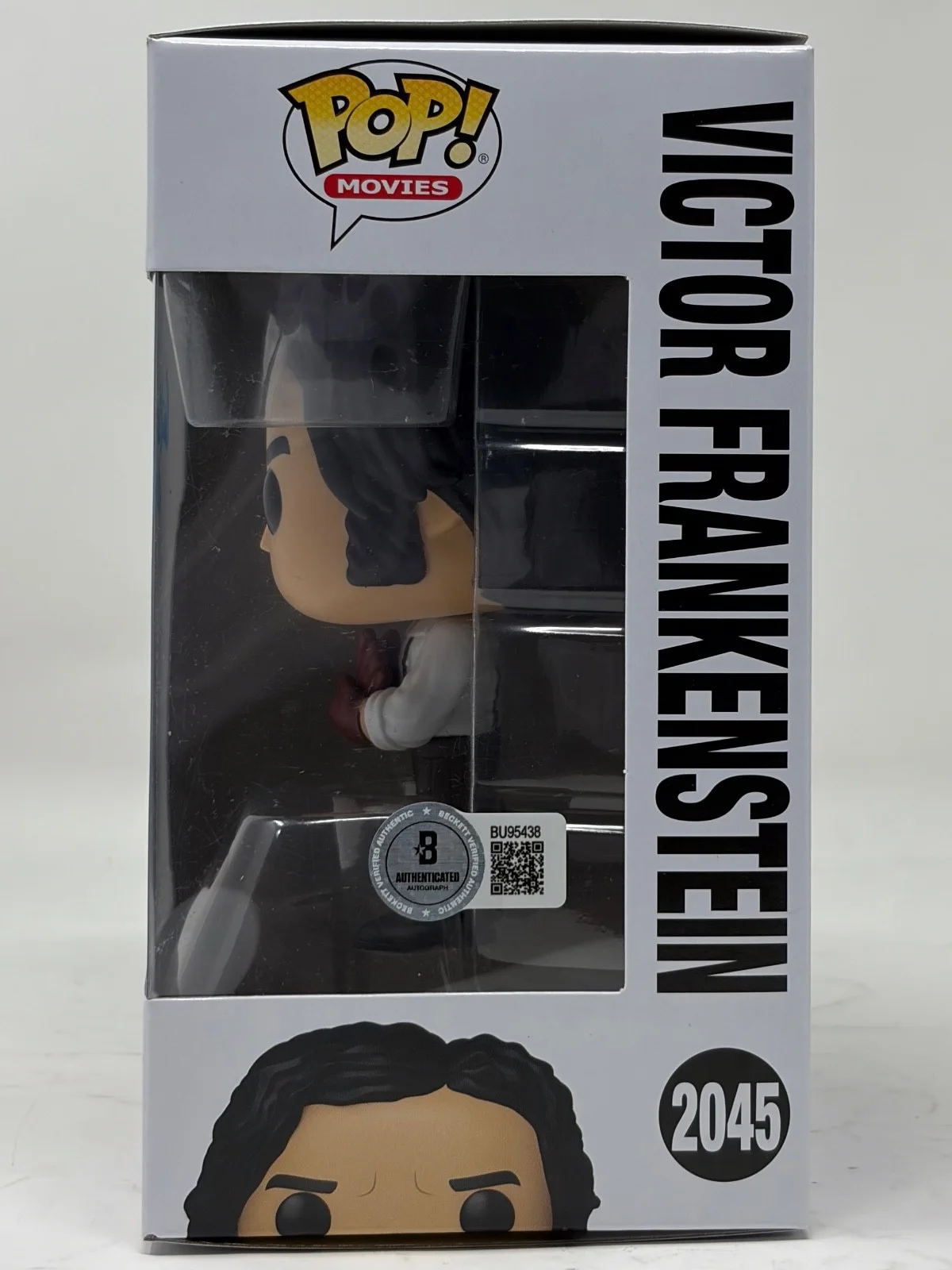 Guillermo Del Toro — Guillermo Del Toro Signed Frankenstein Victor Frankenstein Funko Pop Beckett COA, image 3