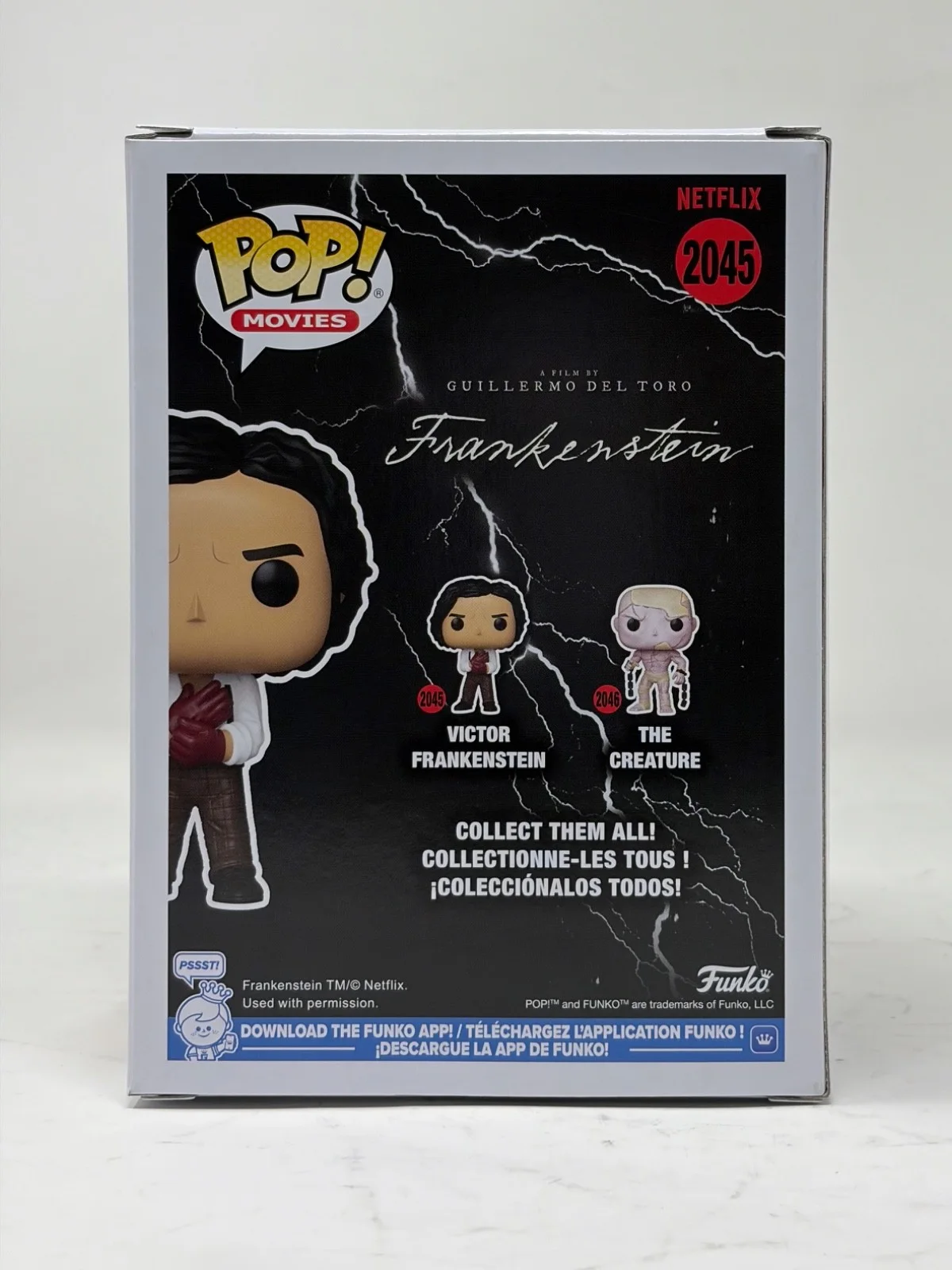 Guillermo Del Toro — Guillermo Del Toro Signed Frankenstein Victor Frankenstein Funko Pop Beckett COA, image 5