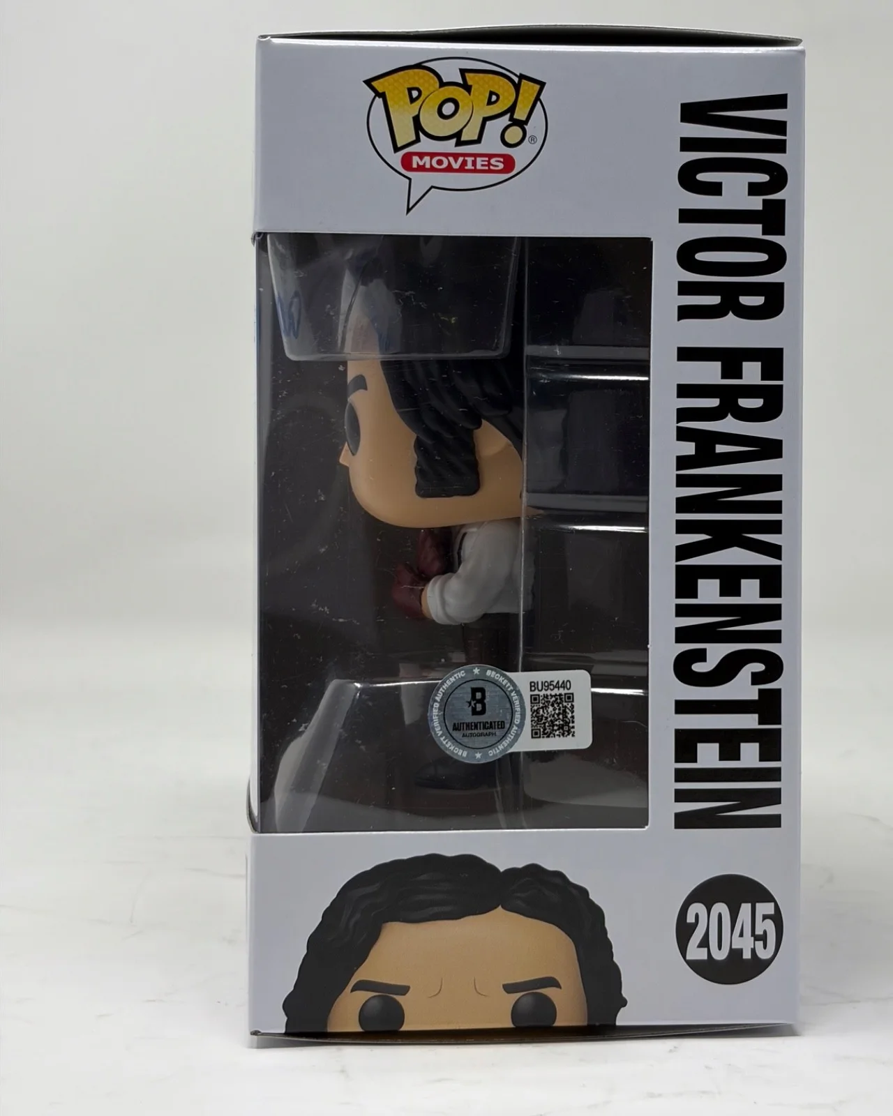 Guillermo Del Toro — Guillermo Del Toro Signed Victor Frankenstein Funko Pop #2045 Autograph BAS COA, изображение 3