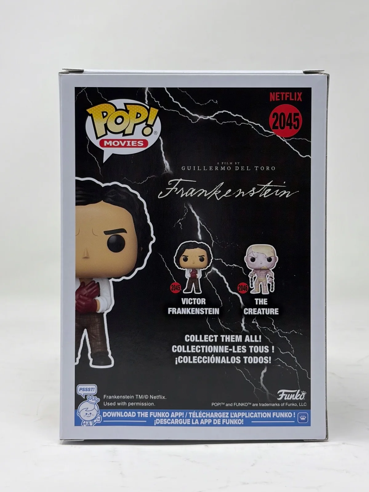 Guillermo Del Toro — Guillermo Del Toro Signed Victor Frankenstein Funko Pop #2045 Autograph BAS COA, изображение 5