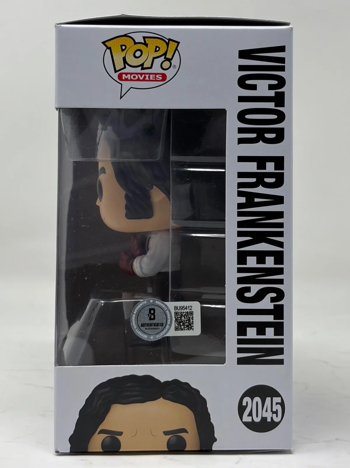 Guillermo Del Toro — Guillermo Del Toro Signed Victor Frankenstein Funko Pop #2045 Autograph Beckett, image 3