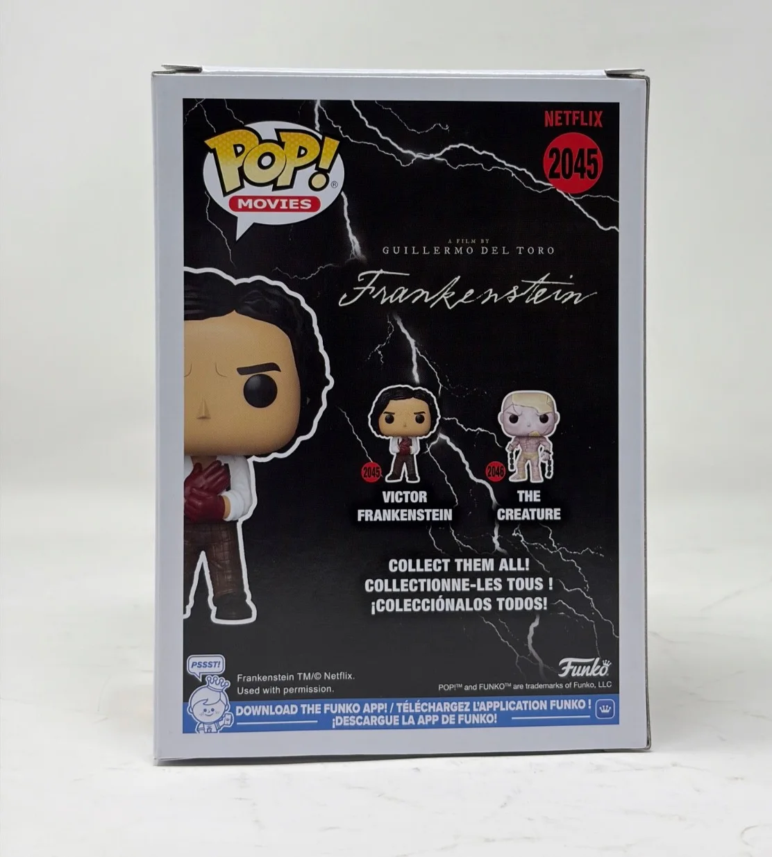 Guillermo Del Toro — Guillermo Del Toro Signed Victor Frankenstein Funko Pop #2045 Autograph Beckett, image 5
