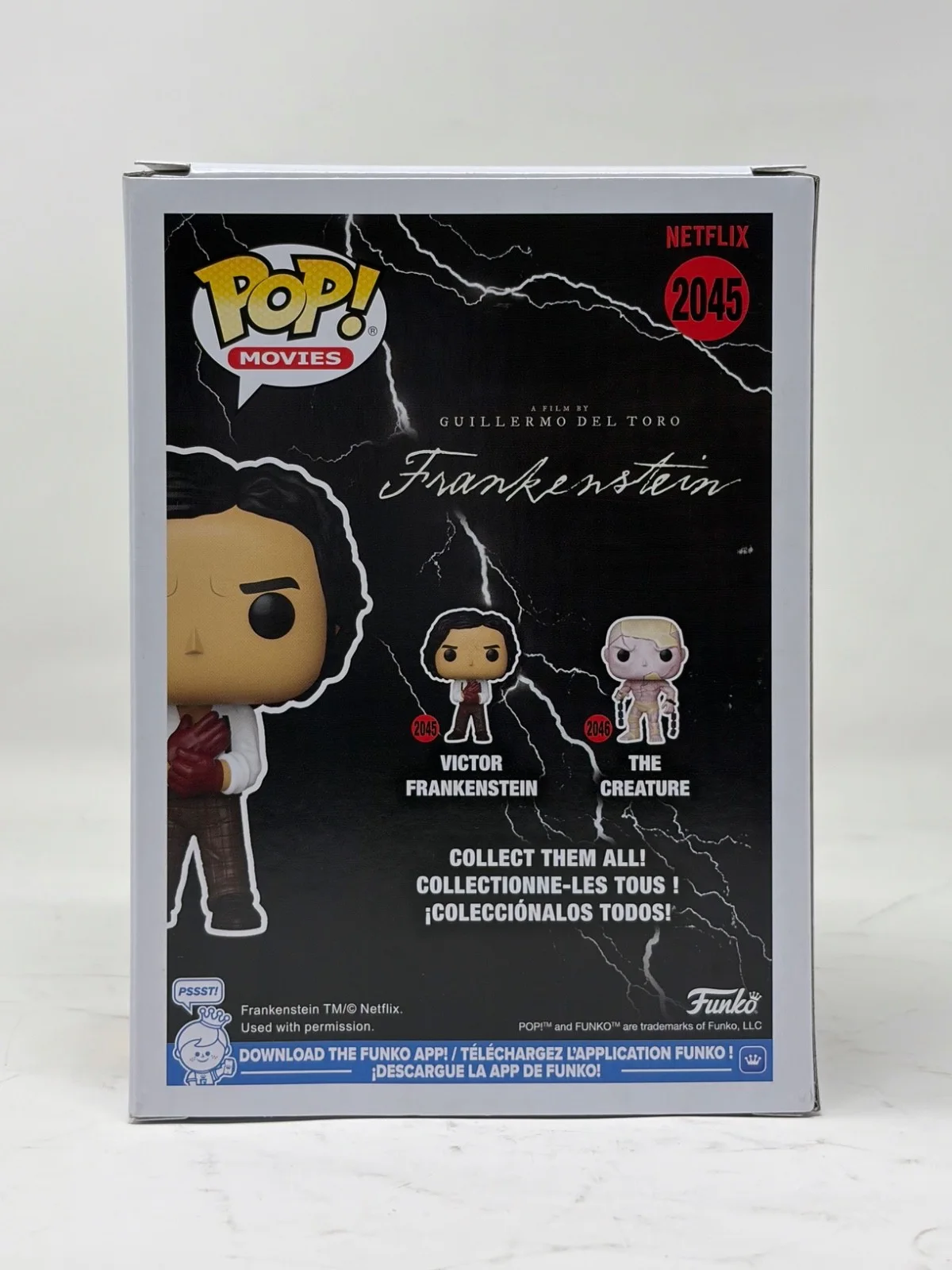 Guillermo Del Toro — Guillermo Del Toro Signed Autograph Victor Frankenstein Funko Pop #2045 Beckett, изображение 5