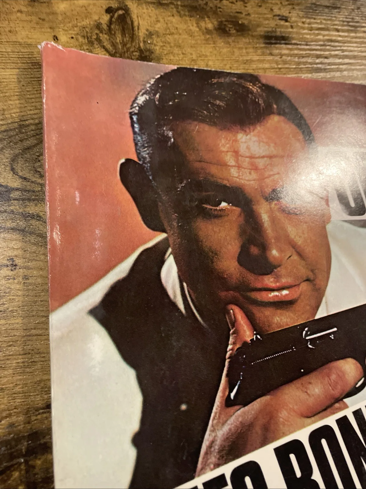JAMES BOND IN FOCUS Book Sean Connery 007 Goldfinger Magazine 1964 Spy Classics, image 2