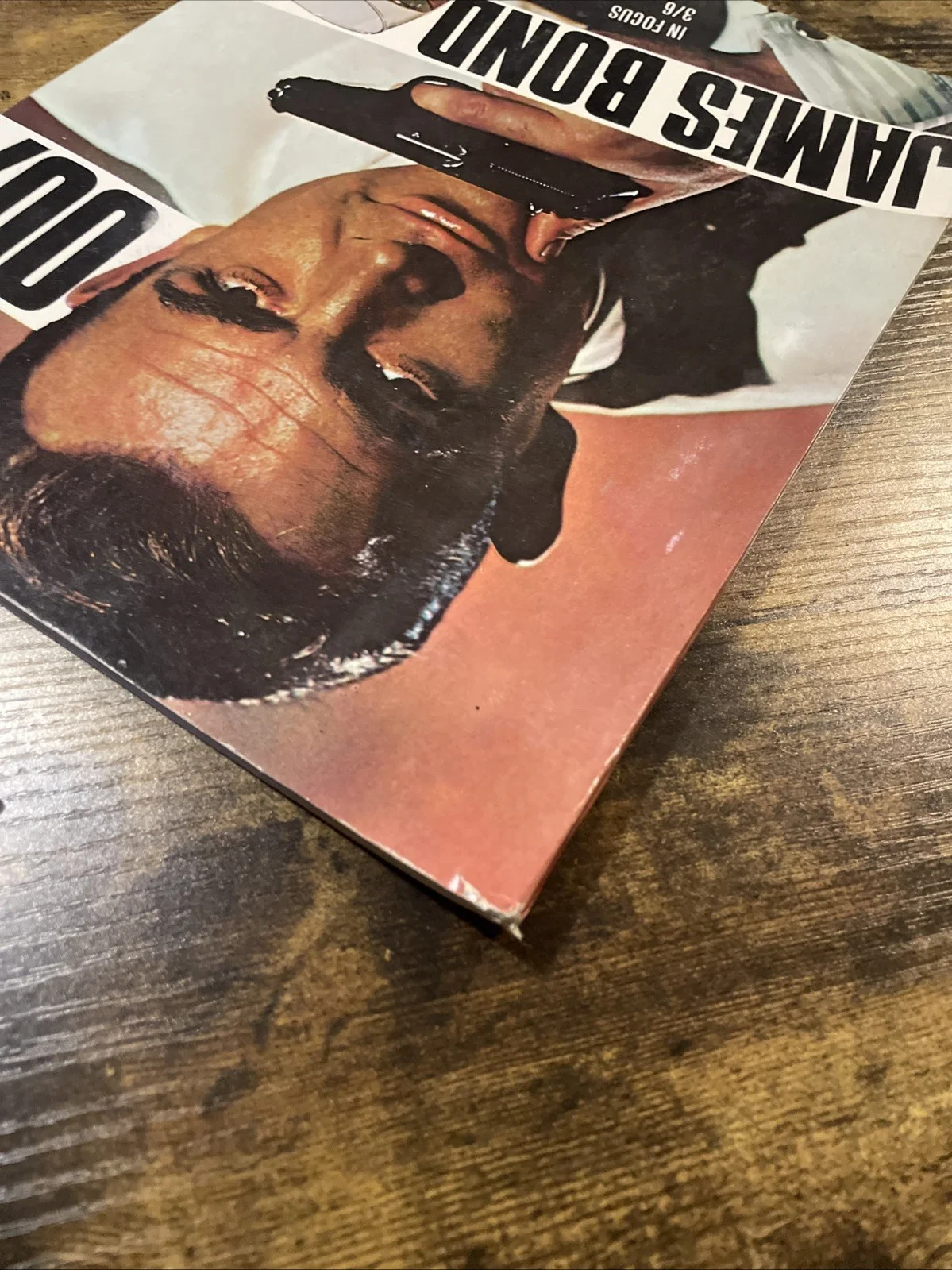 JAMES BOND IN FOCUS Book Sean Connery 007 Goldfinger Magazine 1964 Spy Classics, image 3