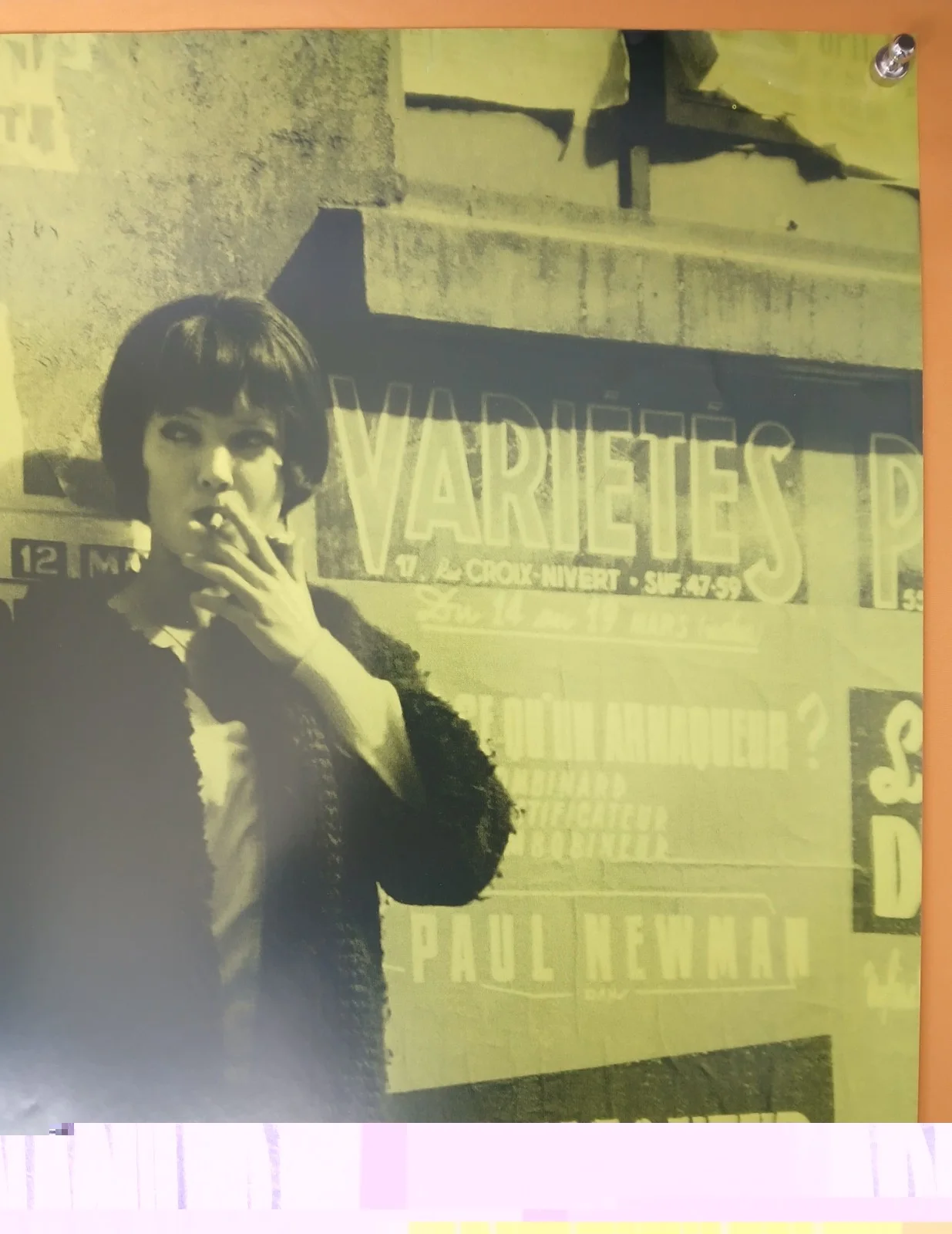 VIVRE SA VIE (1962) original BFI 2002 re-release UK quad poster -Jean-Luc Godard, изображение 5