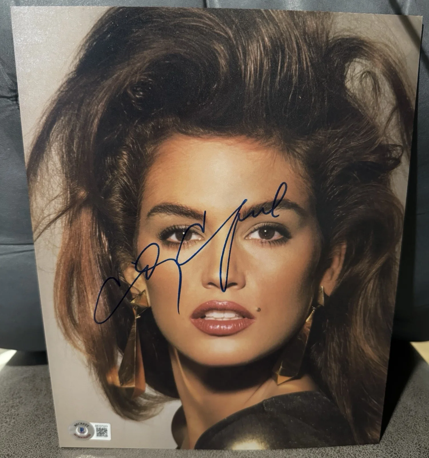 Cindy Crawford — Cindy Crawford Signed Autographed 8x10 Photo BAS COA Beckett Authentic!