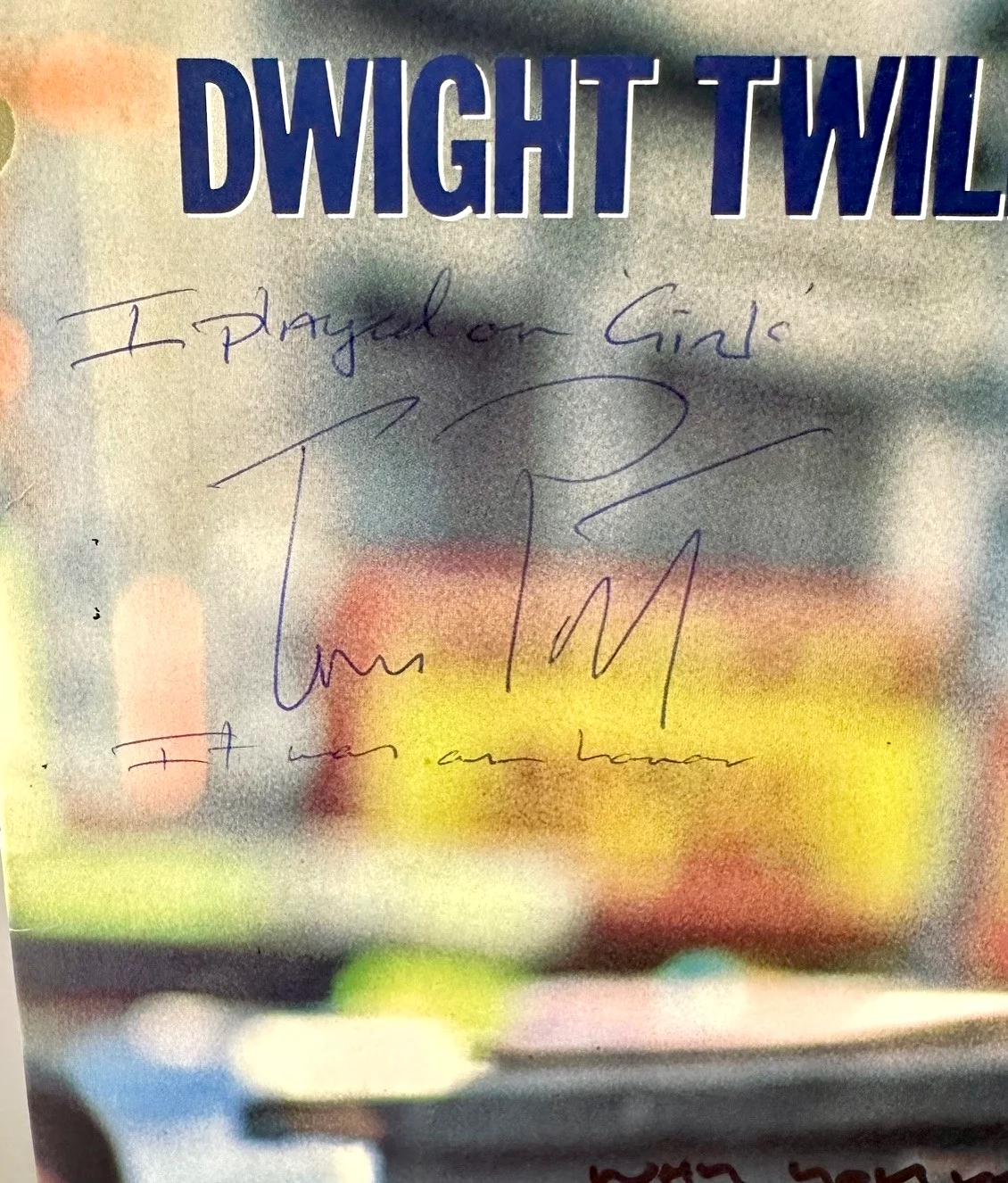 1984 Dwight Twilley "Jungle" (Japan) LP Signed By 2 With Tom Petty, image 4