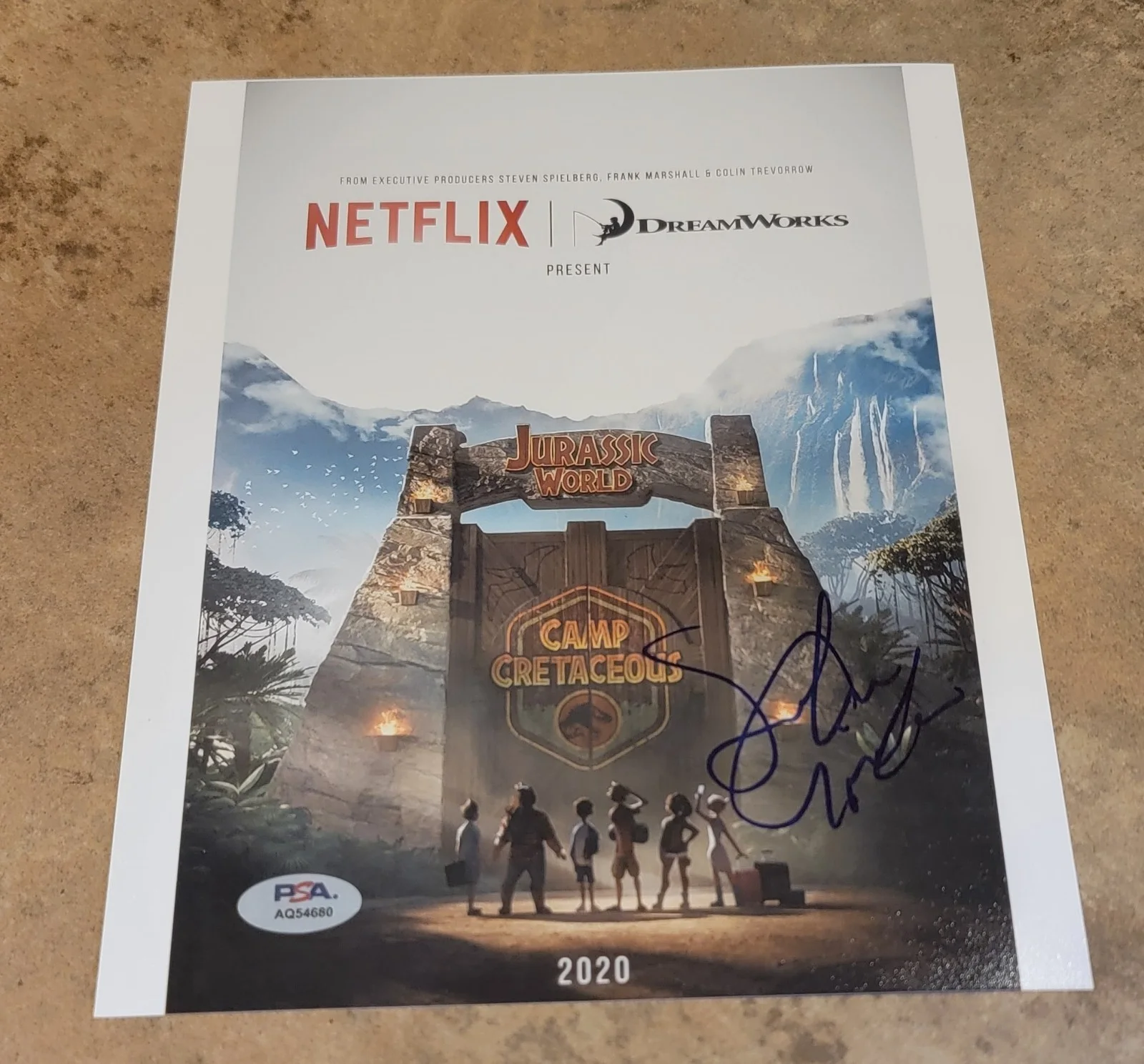 Sean Giambrone — Sean Giambrone signed 8x10 photo PSA DNA Jurassic World: Camp Cretaceous C