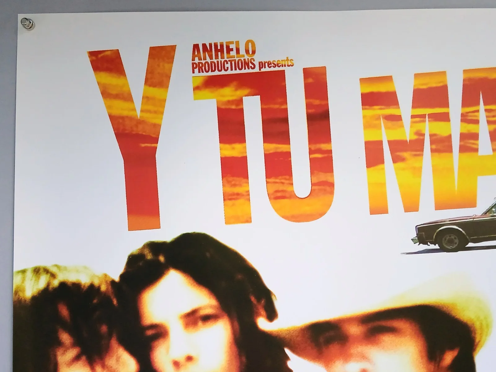 Y TU MAMÁ TAMBIÉN (AND YOUR MOTHER TOO) (2001) superb cond original quad poster, image 2