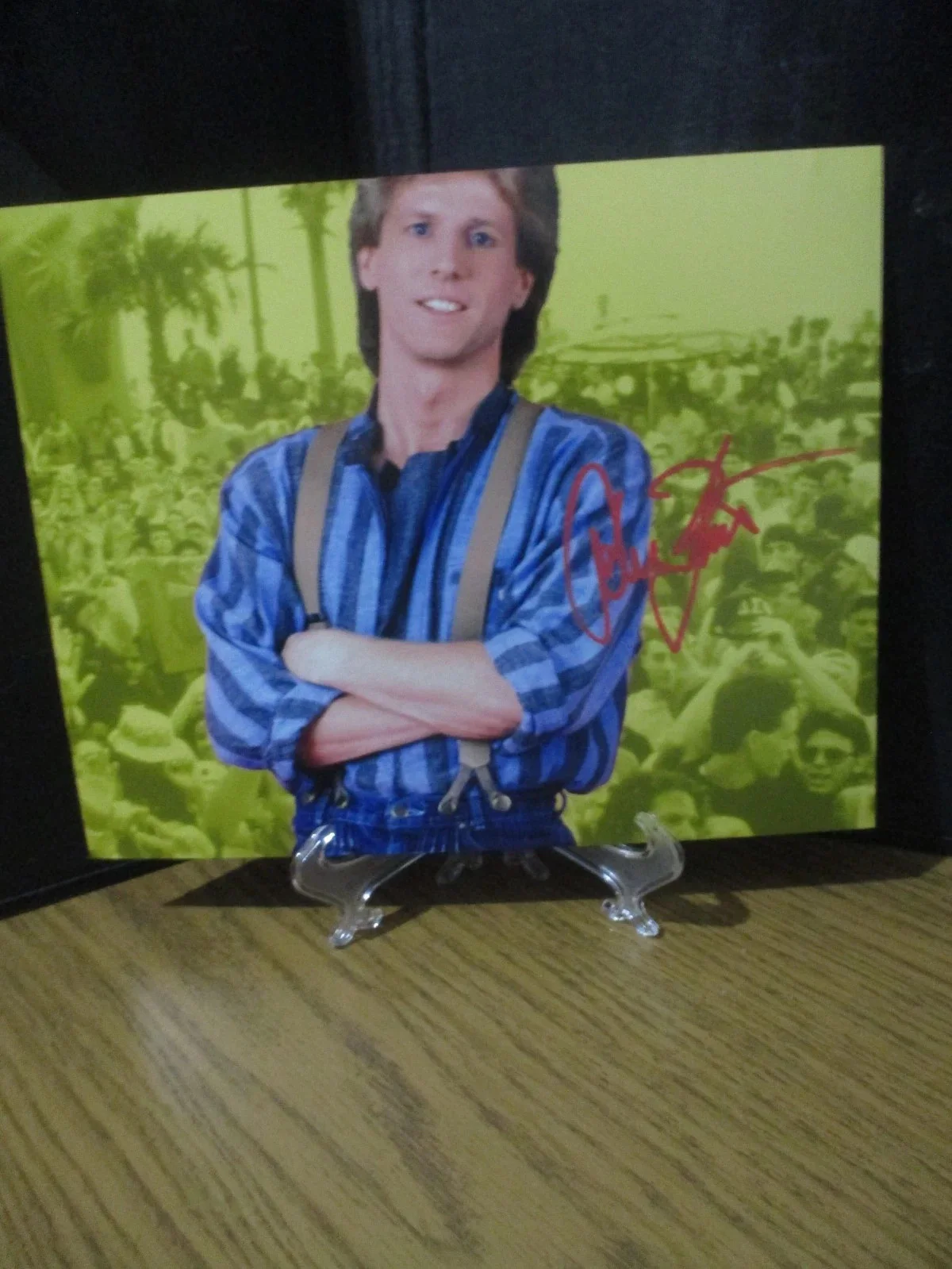 ALAN HUNTER — ALAN HUNTER AUTHENTIC AUTOGRAPHED/SIGNED 8X10 PHOTO--ORIGINAL MTV VJ, image 2
