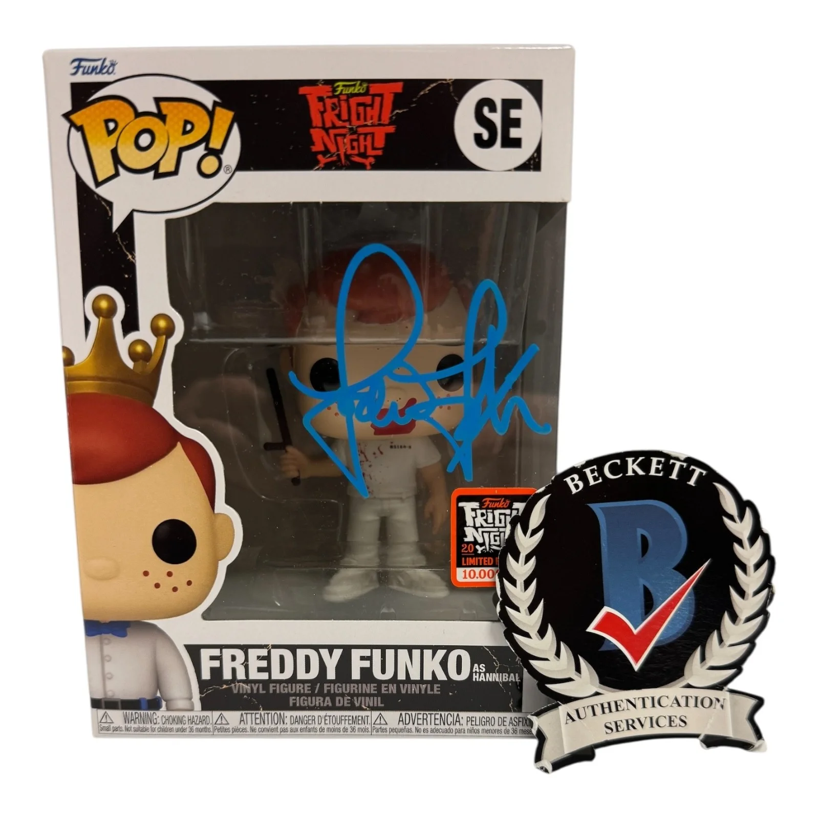 JODIE FOSTER — JODIE FOSTER SIGNED AUTOGRAPH RARE FREDDY FUNKO POP BAS SILENCE OF THE LAMBS