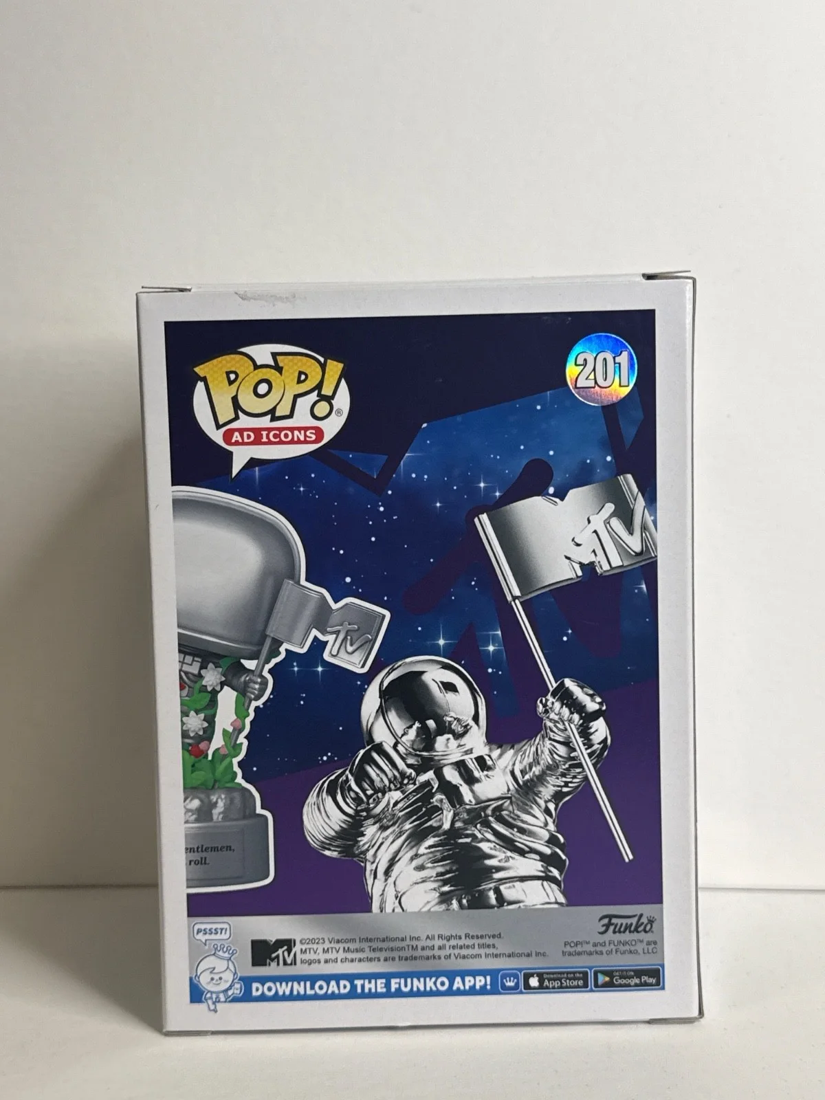 Lewis Capaldi Signed MTV Moon Person Funko #201 PSA AQ69193, изображение 3