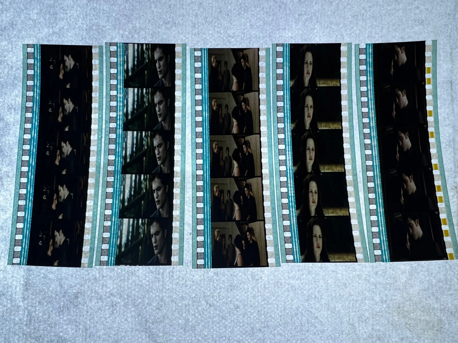 Twilight New Moon 35mm Film Cells Strips - 5 Strips of 5 Cells FREE P&P, изображение 3