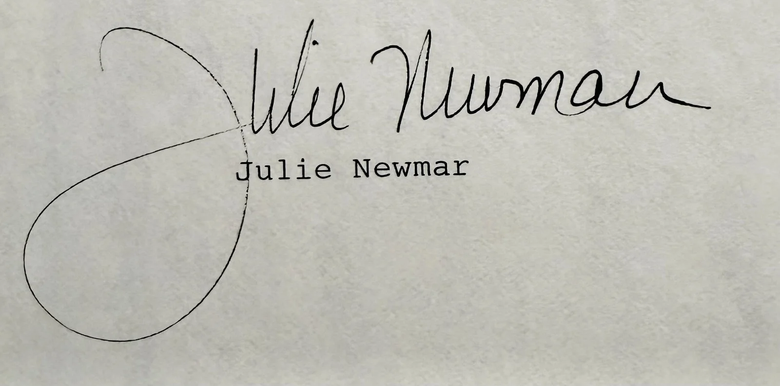 Julie Newmar — JULIE NEWMAR Autograph Signed Fan Letter 7/1/1987 Great Content Catwoman Batman, image 5