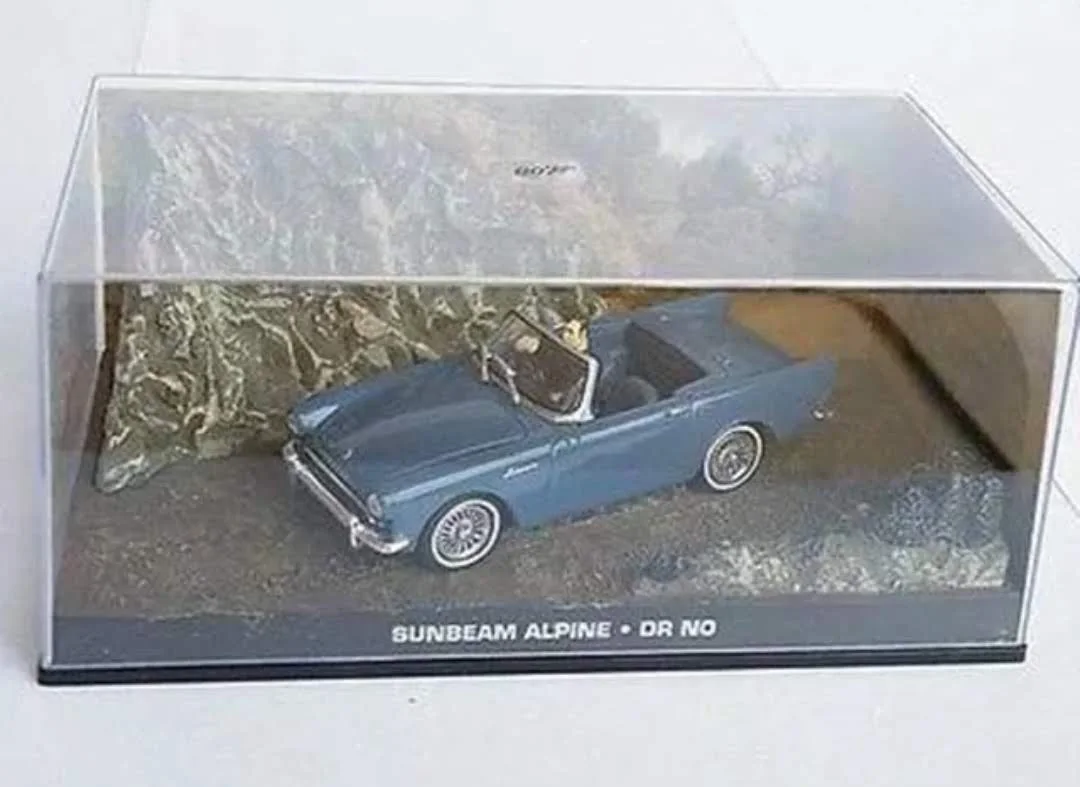 JAMES BOND 007 DR NO SEAN CONNERY DISPLAY DIORAMA 1:43 SCALE MODEL, image 4